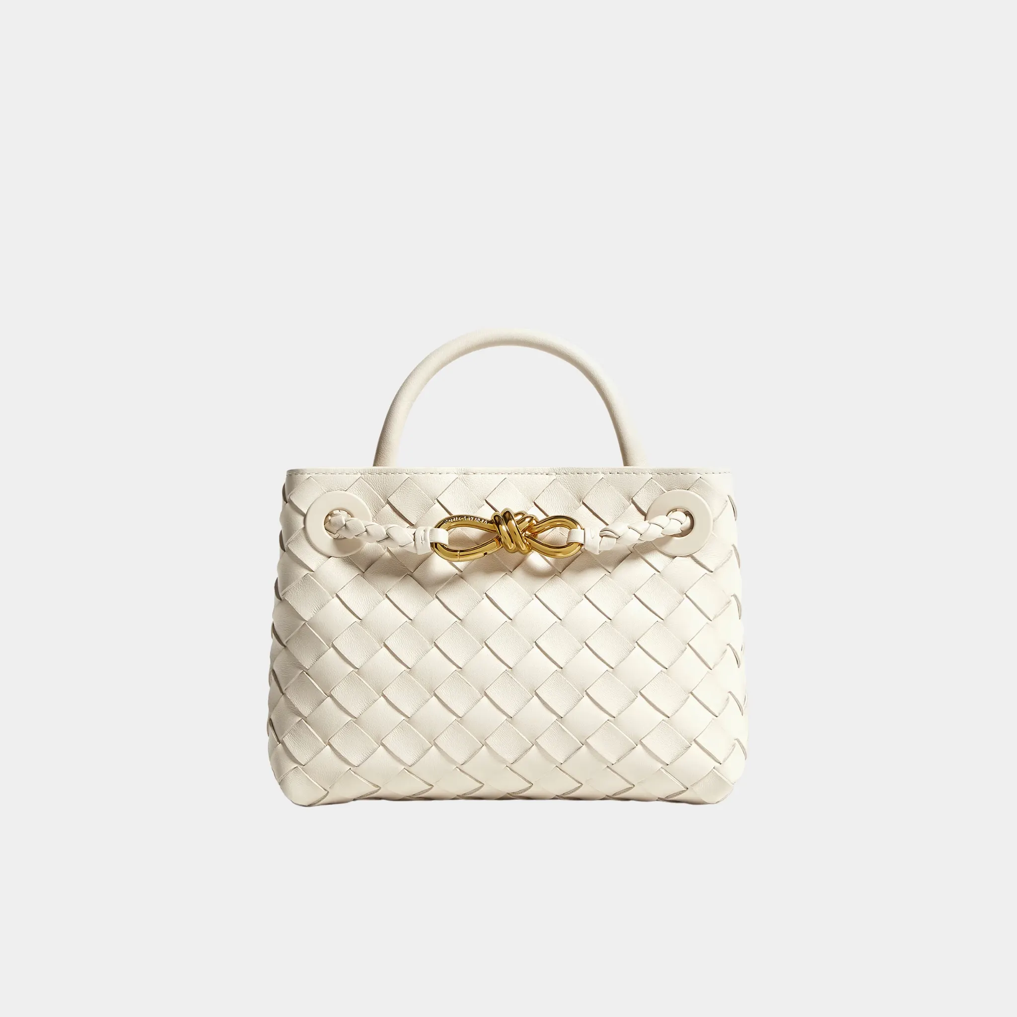 Mini Andiamo Bag in Intrecciato Leather - Image 7