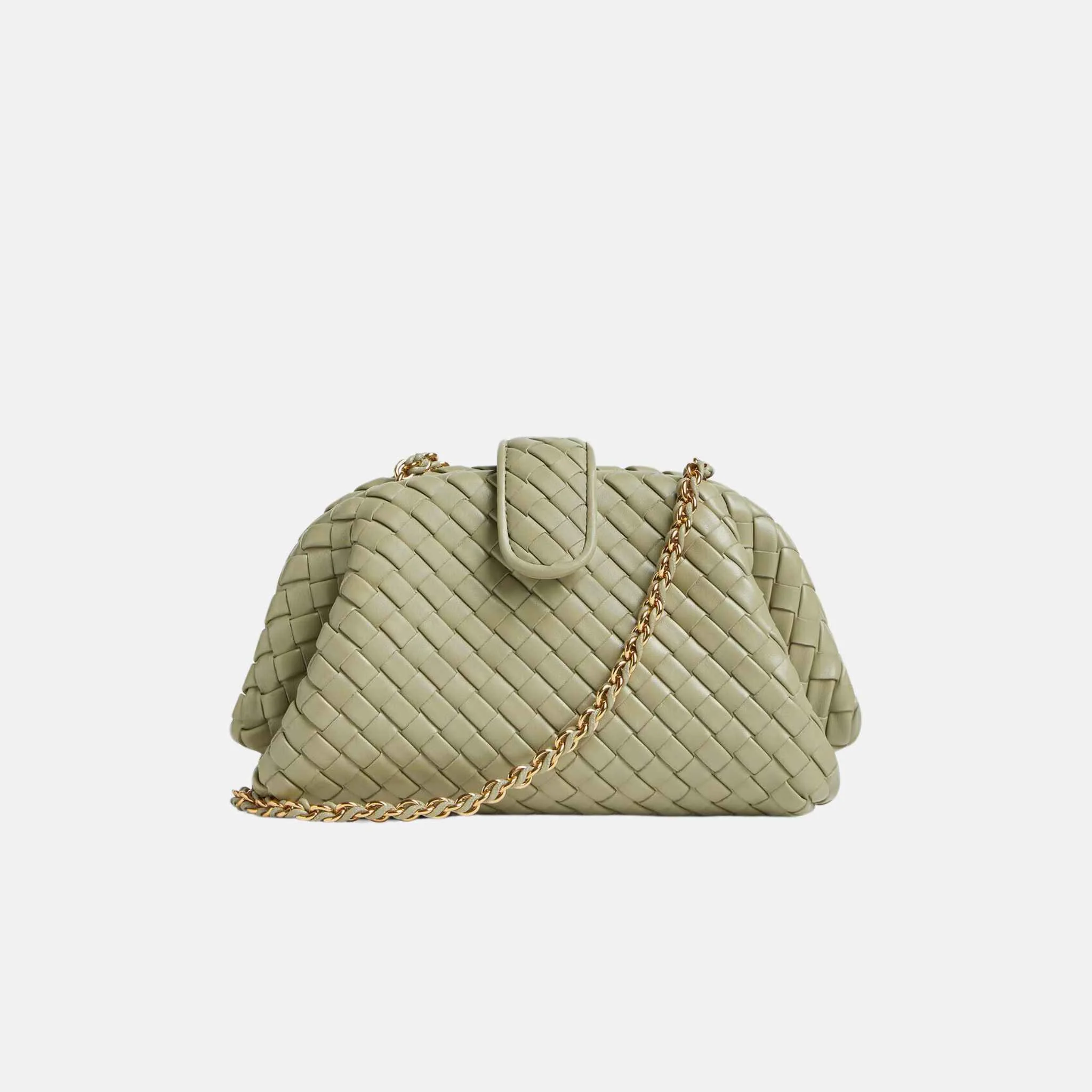 Small Lauren 1980 Clutch Padded Intrecciato