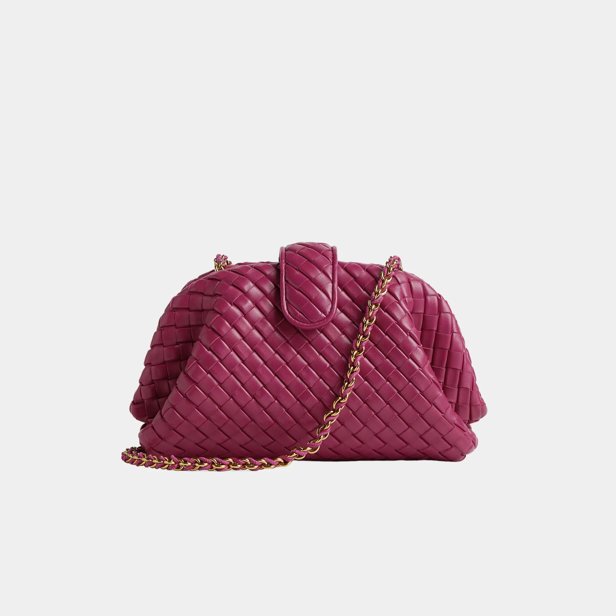 Small Lauren 1980 Clutch Padded Intrecciato - Image 10