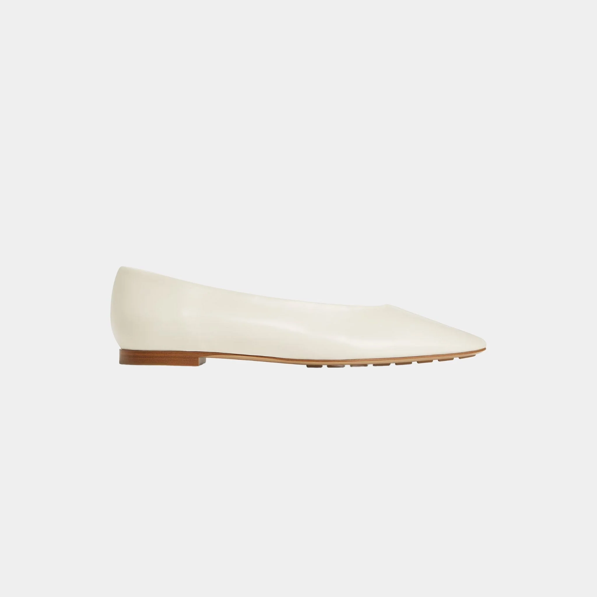 Sofia Ballerina with Supple Construction in Shiny Calfskin - Image 4
