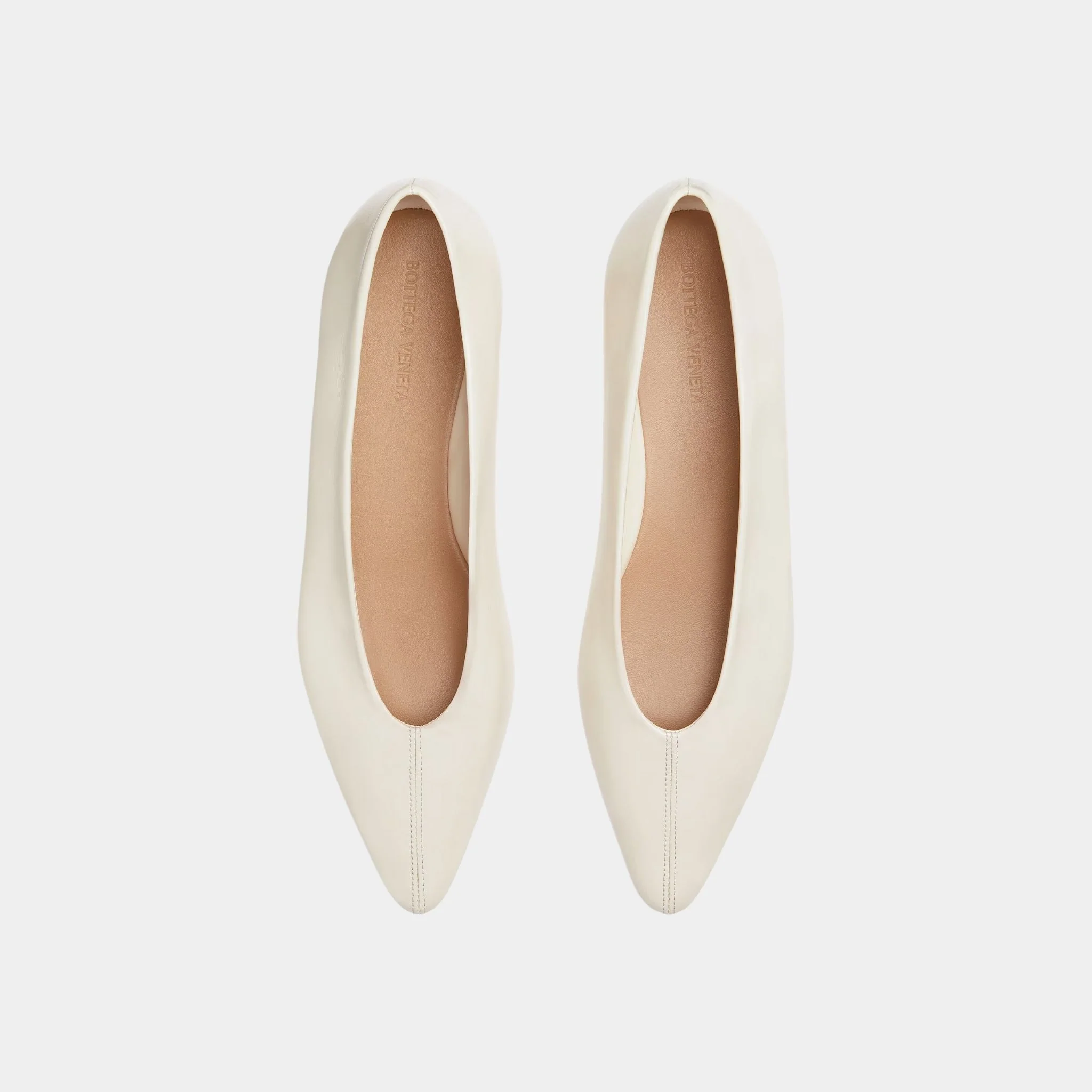 Sofia Ballerina with Supple Construction in Shiny Calfskin - Image 5