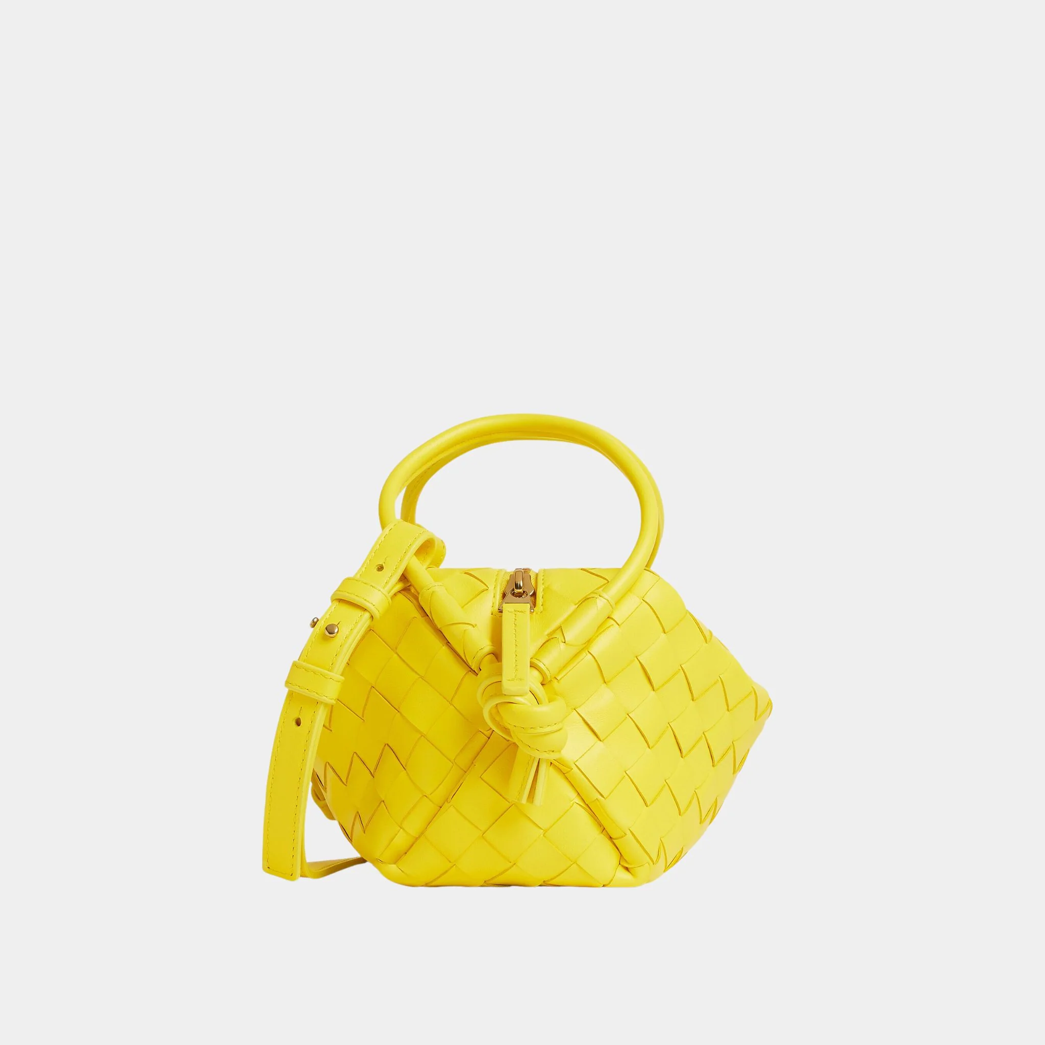 Top Handle Loop Cross Body Bag - Image 11