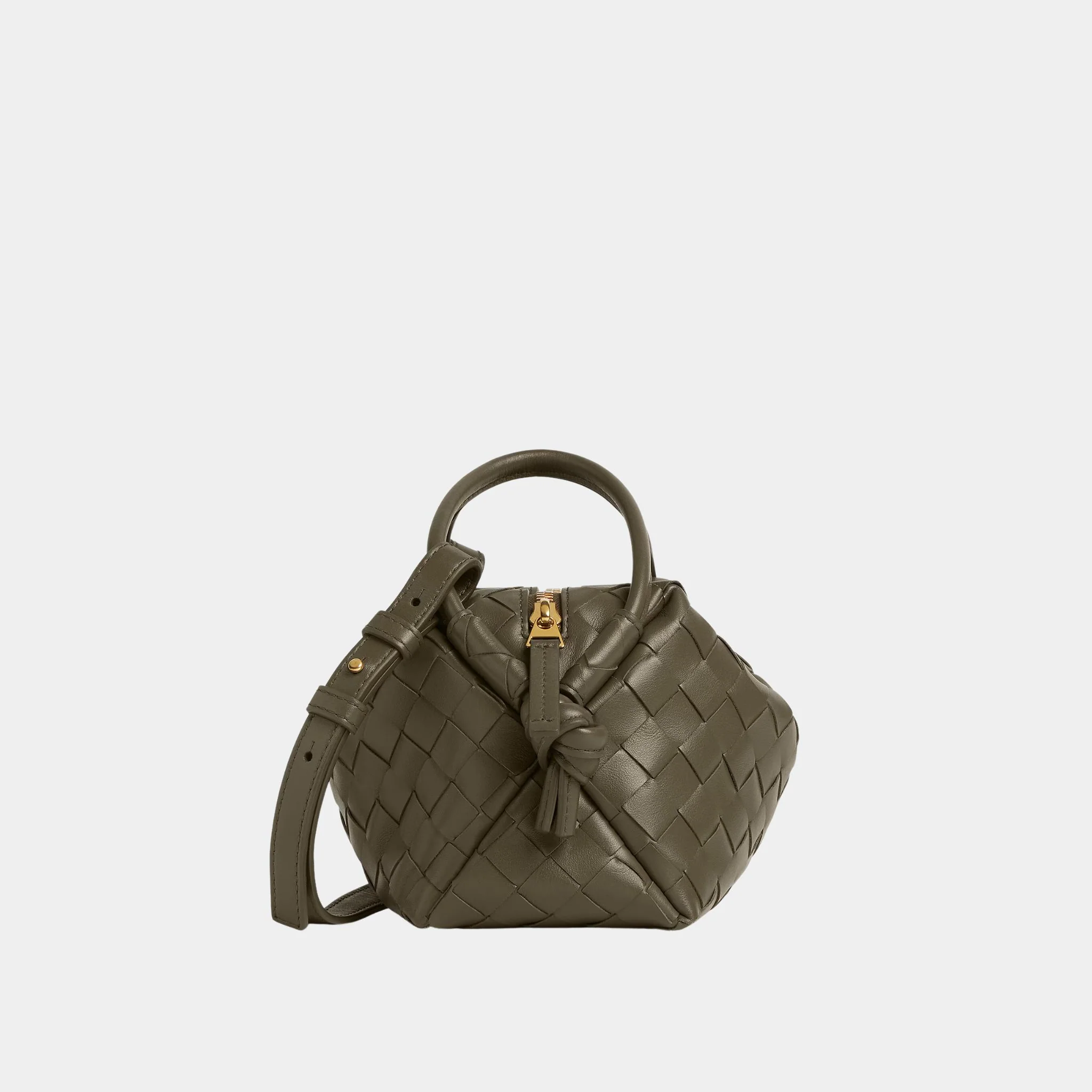 Top Handle Loop Cross Body Bag - Image 8