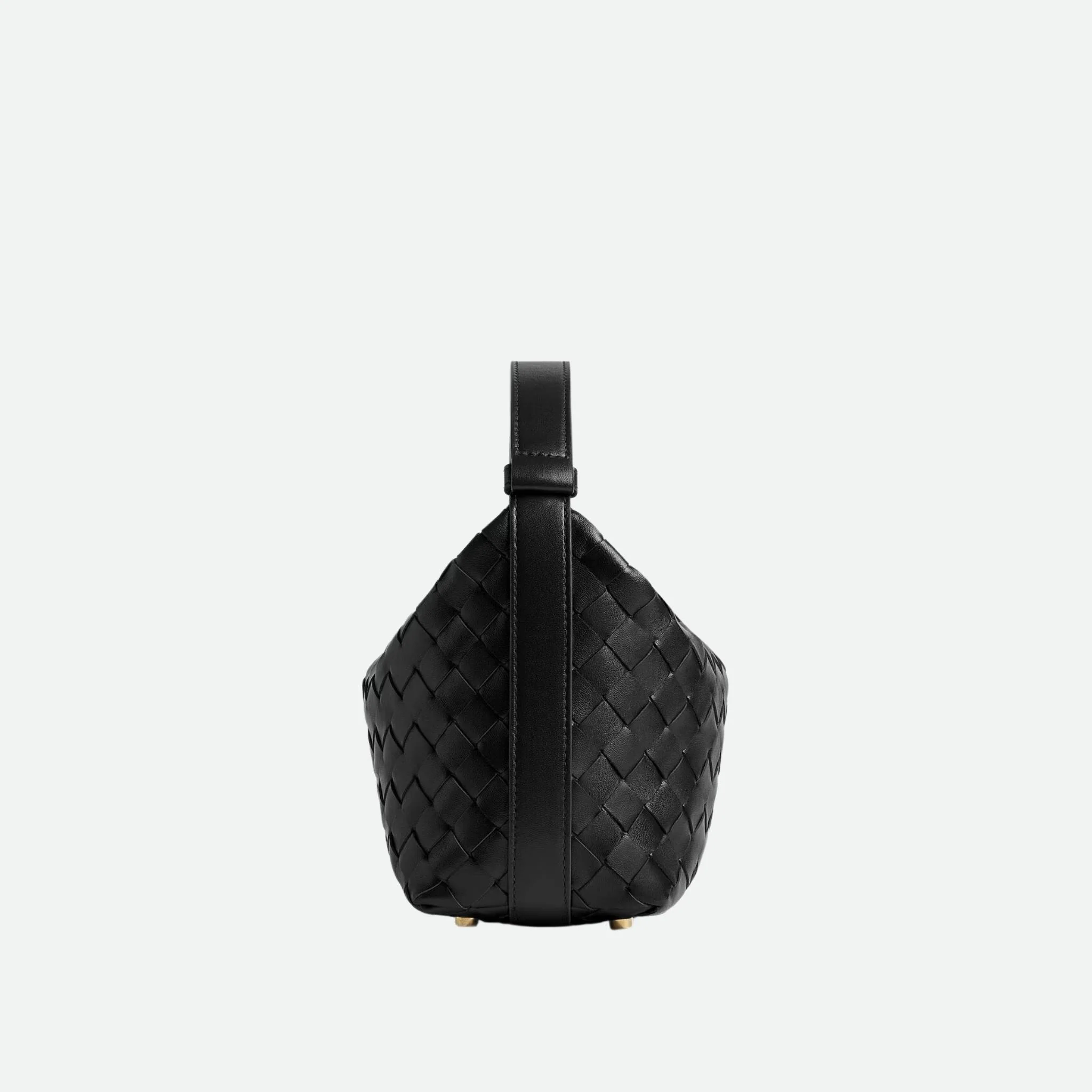Wallace Intrecciato Leather Shoulder Bag - Image 12