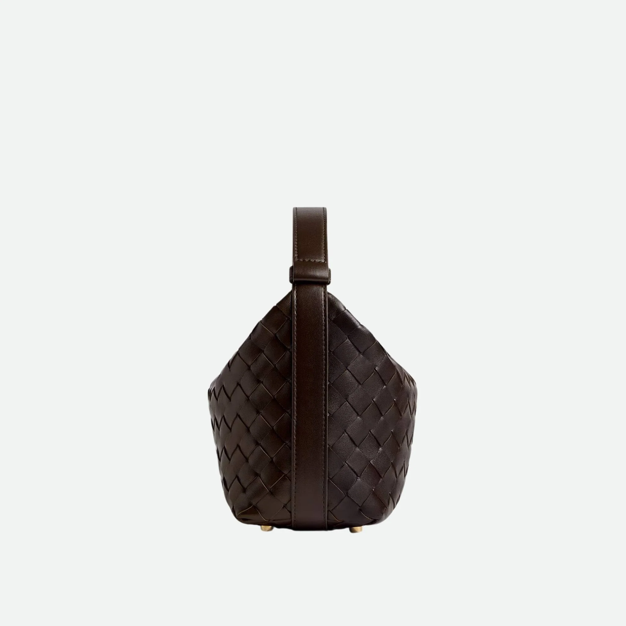 Wallace Intrecciato Leather Shoulder Bag - Image 3