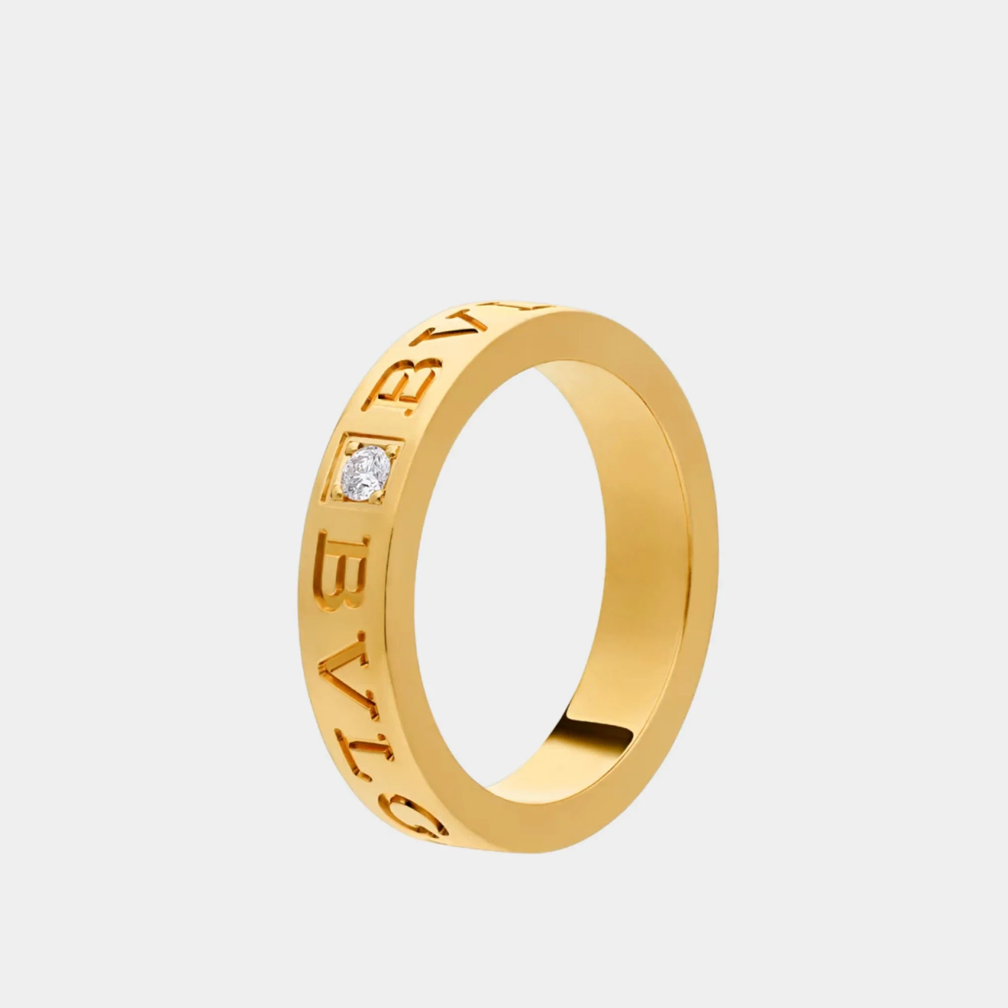 B.zero1 Essential Gold Band Diamond Ring - Image 5
