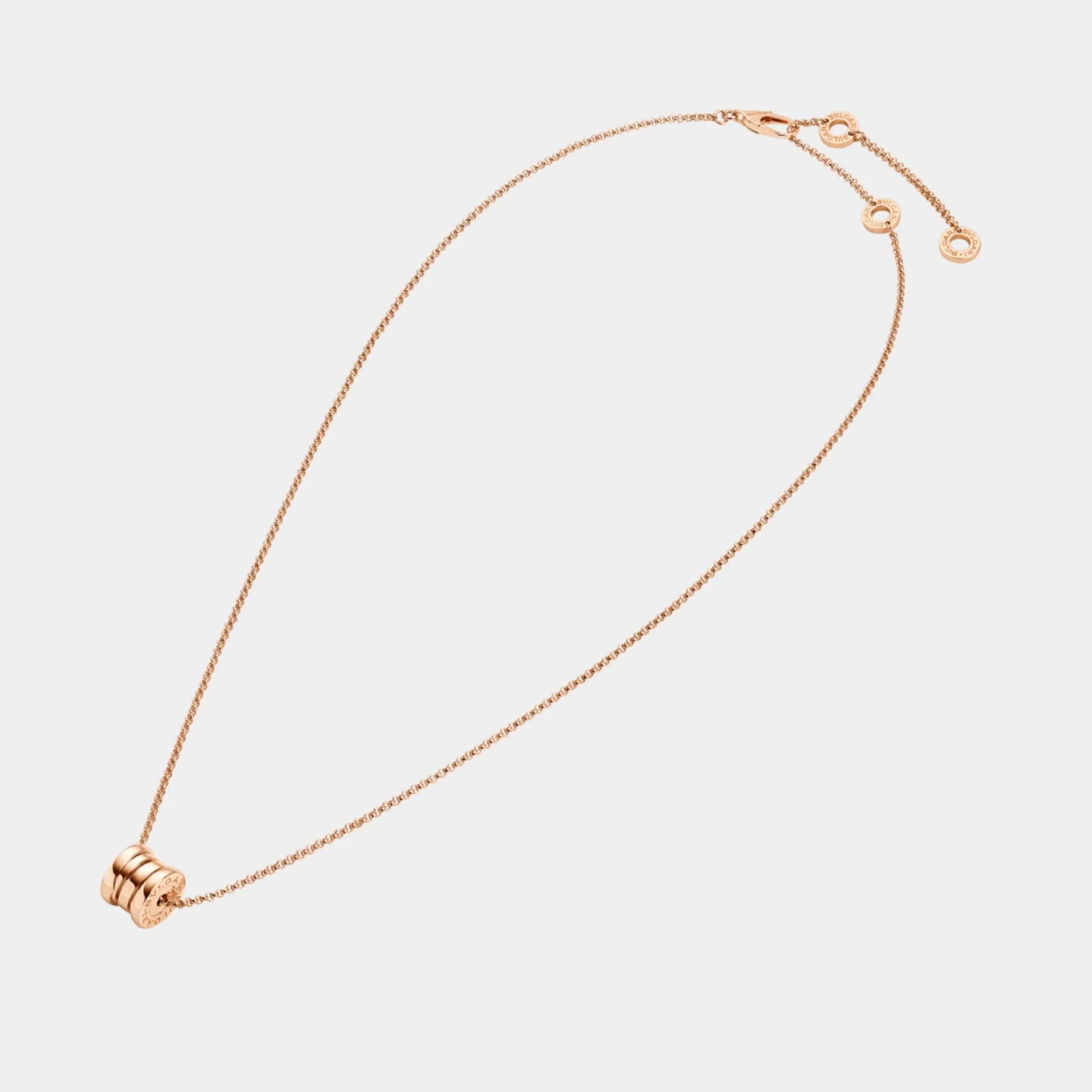 B.zero1 Gold Round Mini Pendant Necklace - Image 6