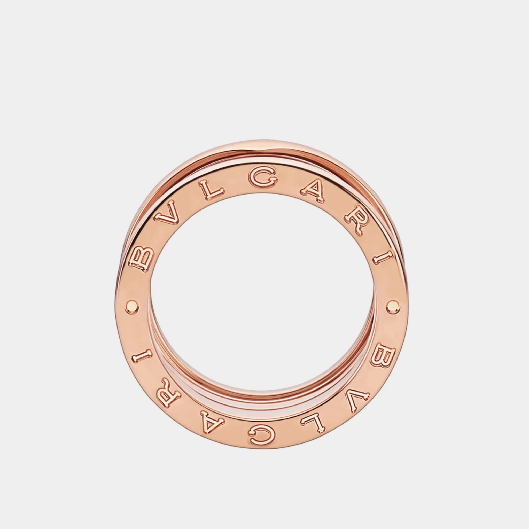 B.zero1 Rose Gold Ring - Image 2