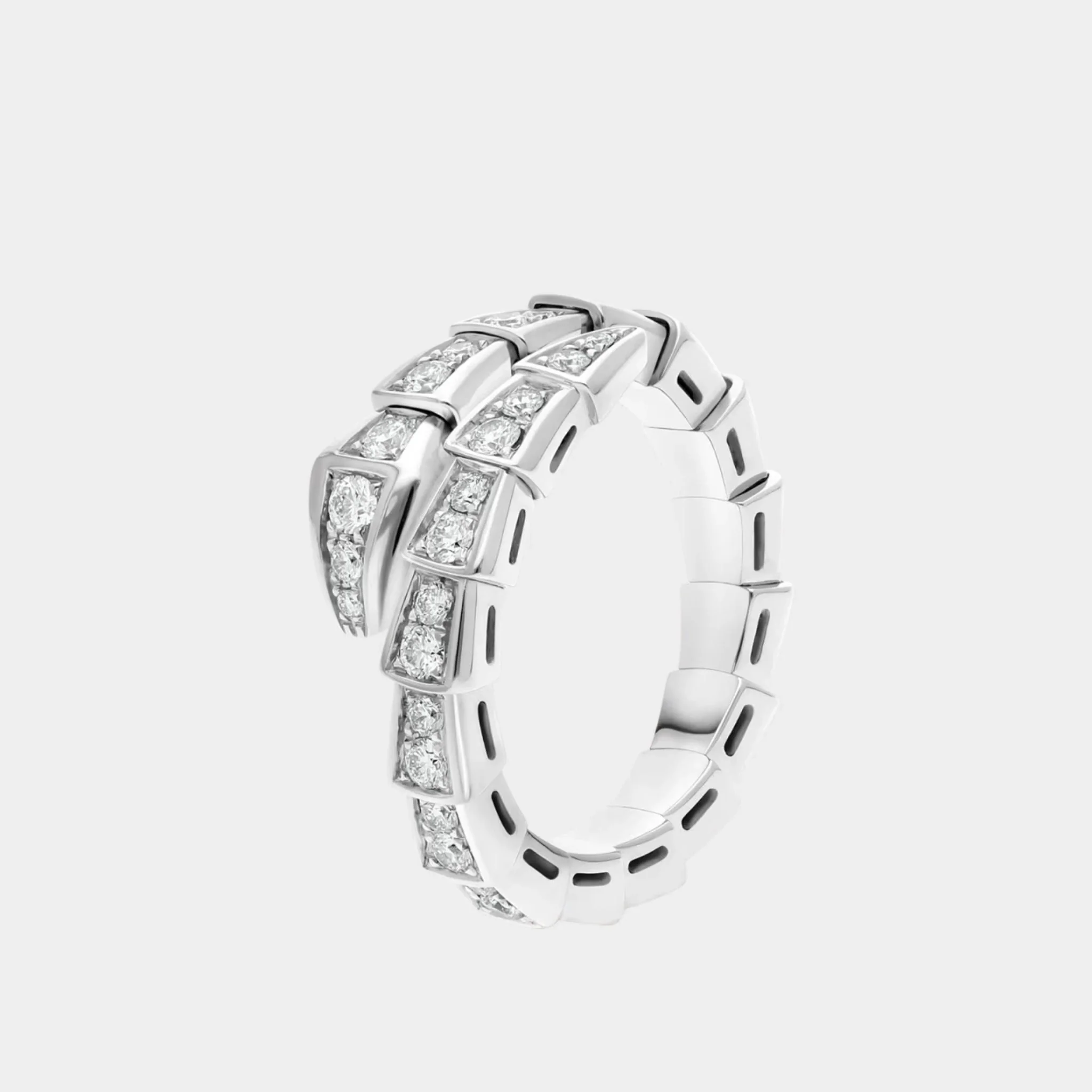 Serpenti Viper Diamond Ring 1 Loop - Image 5