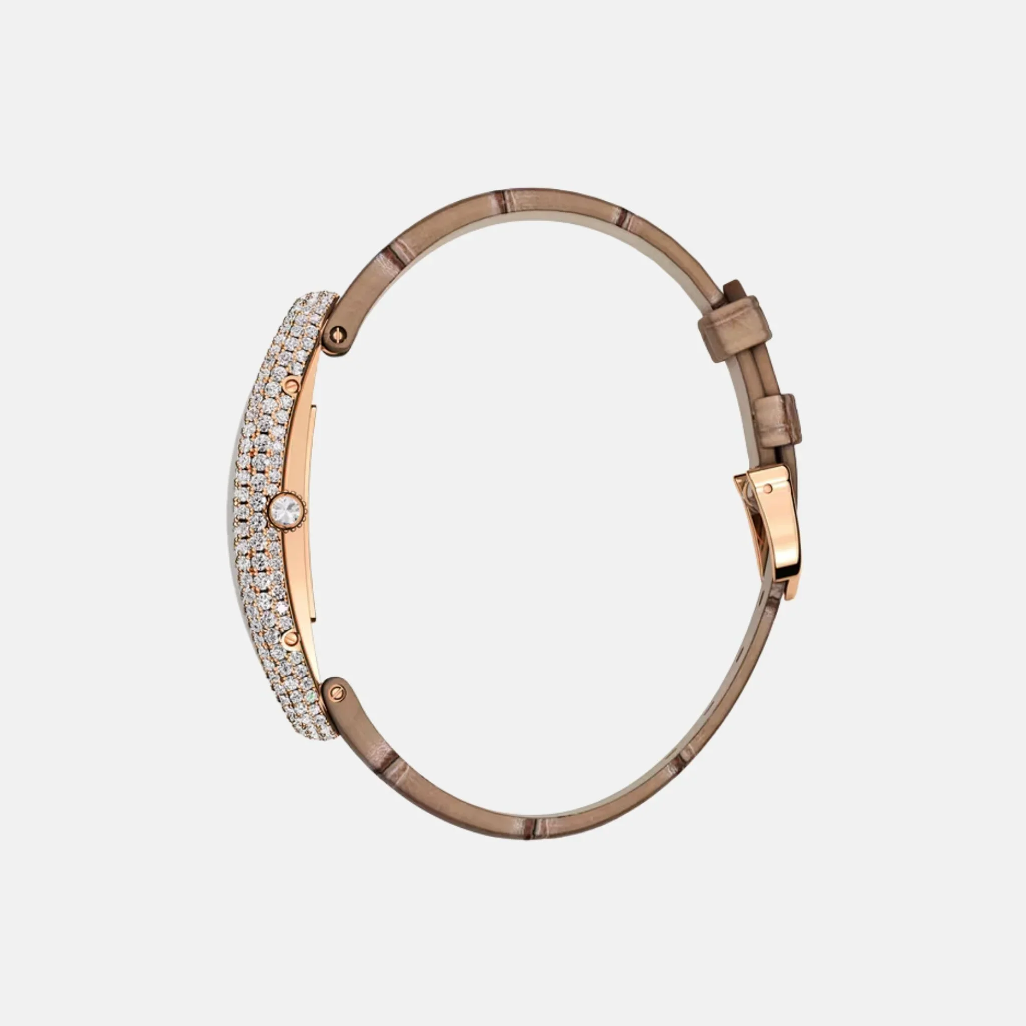 Baignoire Allongée Medium 18K Rose Gold Diamond Set WJBA0006 - Image 2