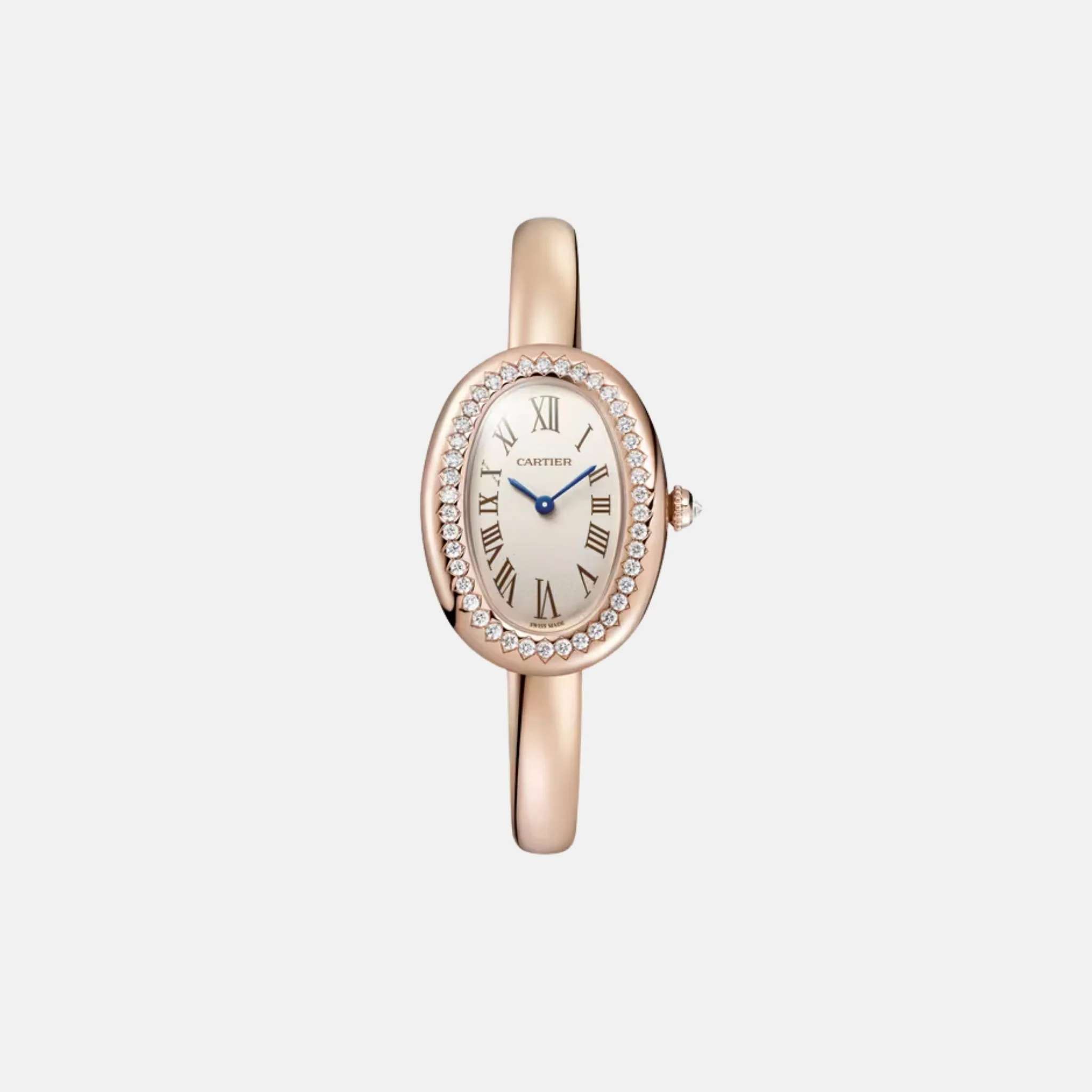 Baignoire Small 18K Rose Gold Size 17 Diamond Set WJBA0045