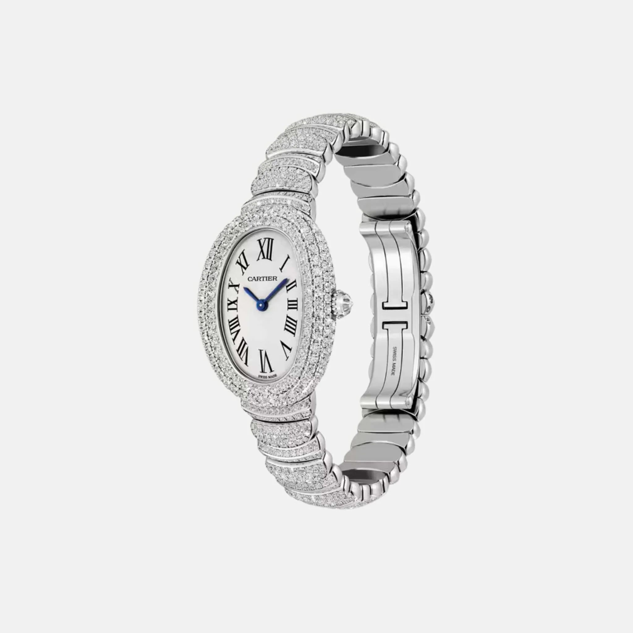 Baignoire Small 18K White Gold Full Diamond Set WJBA0052 - Image 3