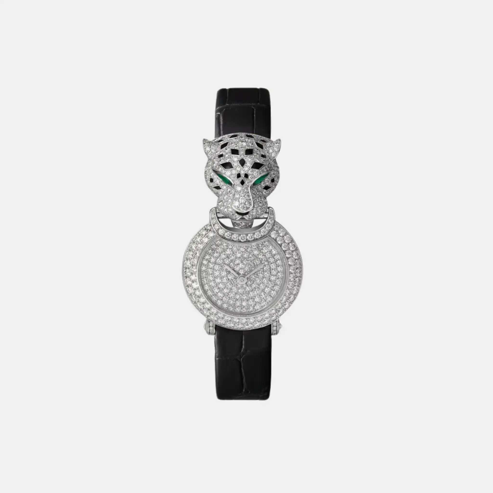 Panthere Rhodium White Gold Panther Head HPI01426
