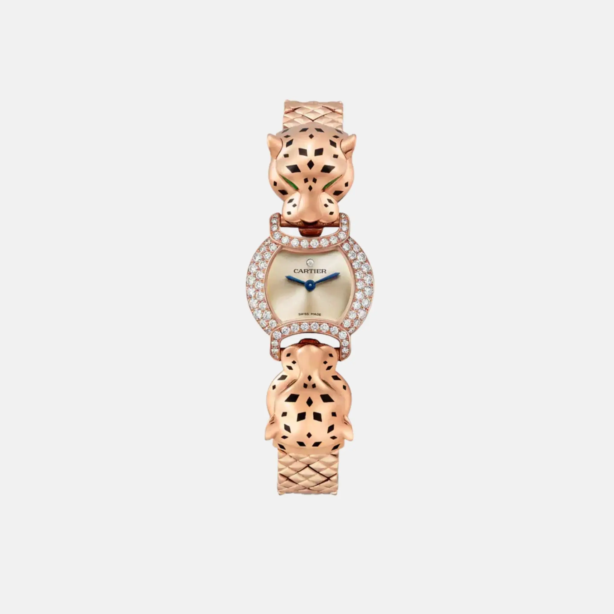 Panthere Rose Gold Diamond Double Panther Heads HPI01442