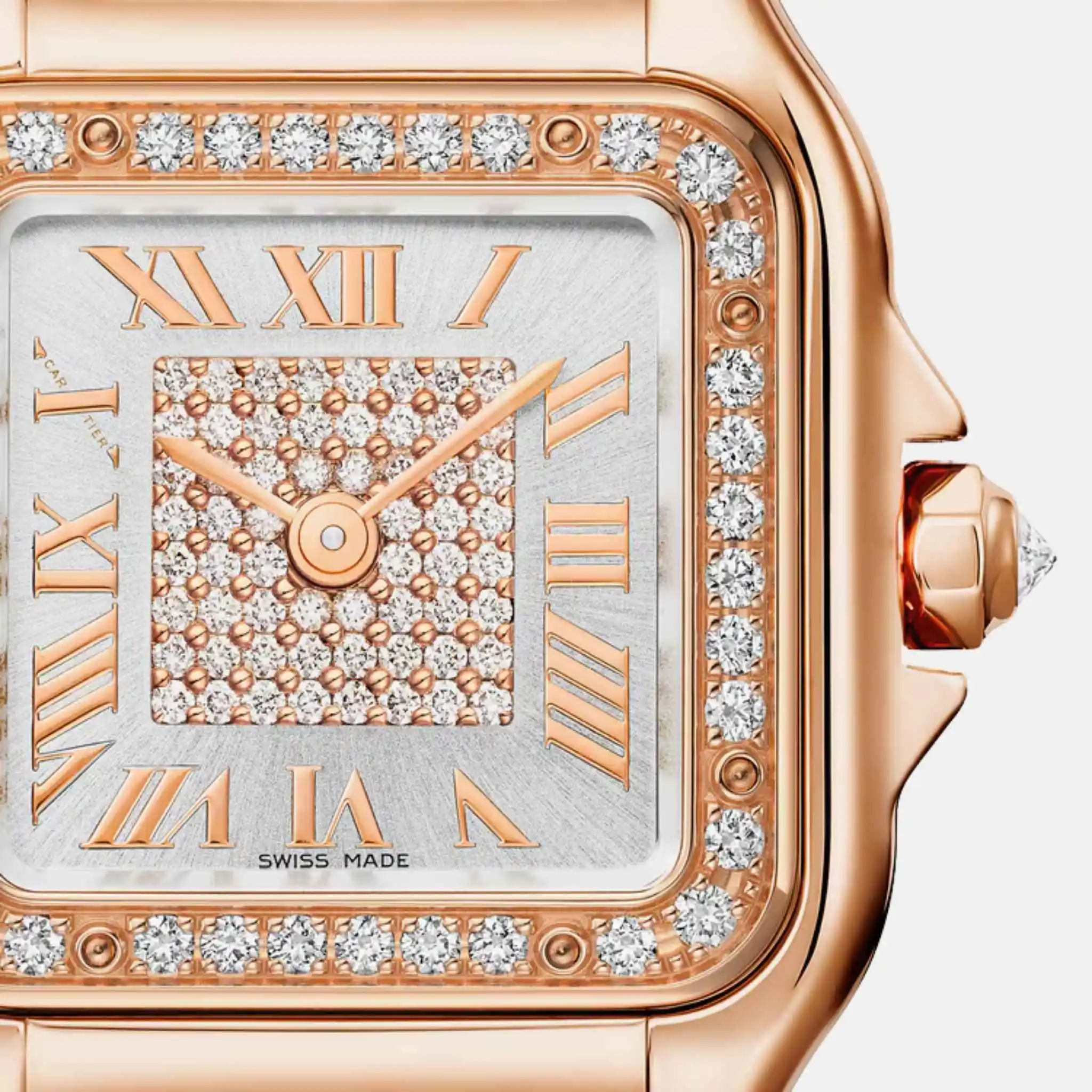 Panthere Small Model Rose Gold Diamond Set WJPN0077 - Image 3