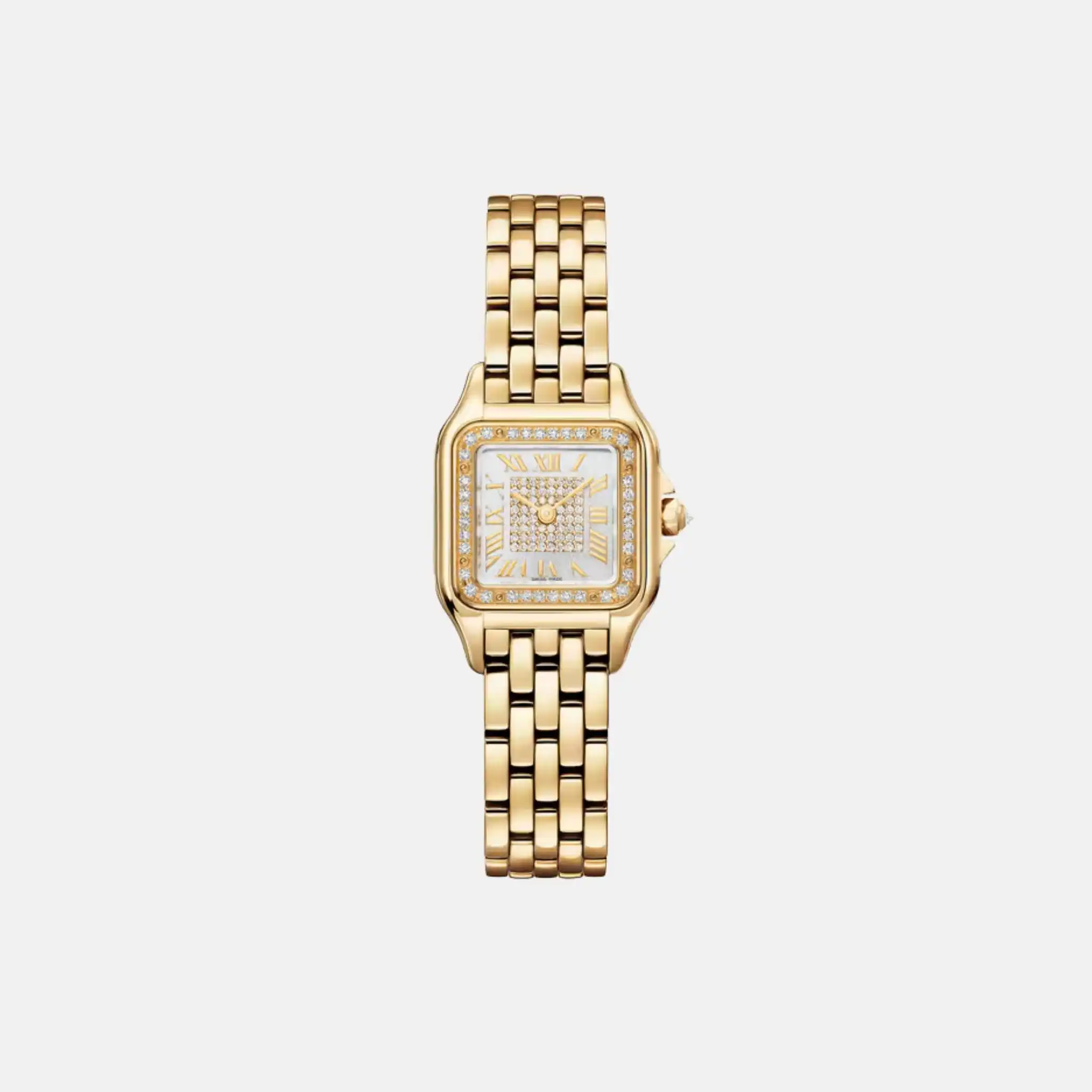Panthere Small Model Yellow Gold Diamond Set WJPN0080