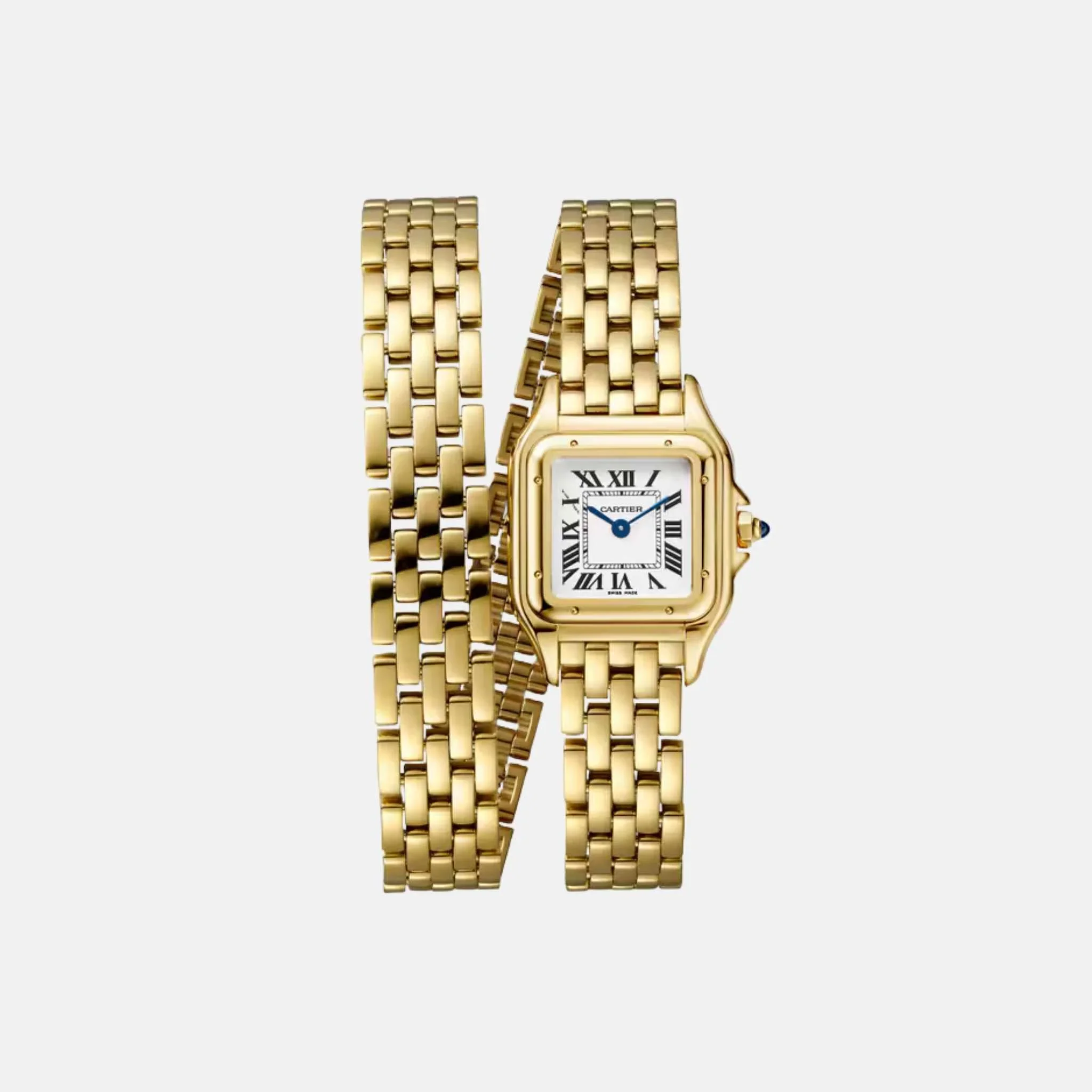 Panthere Small Model Yellow Gold Double Loop WGPN0013