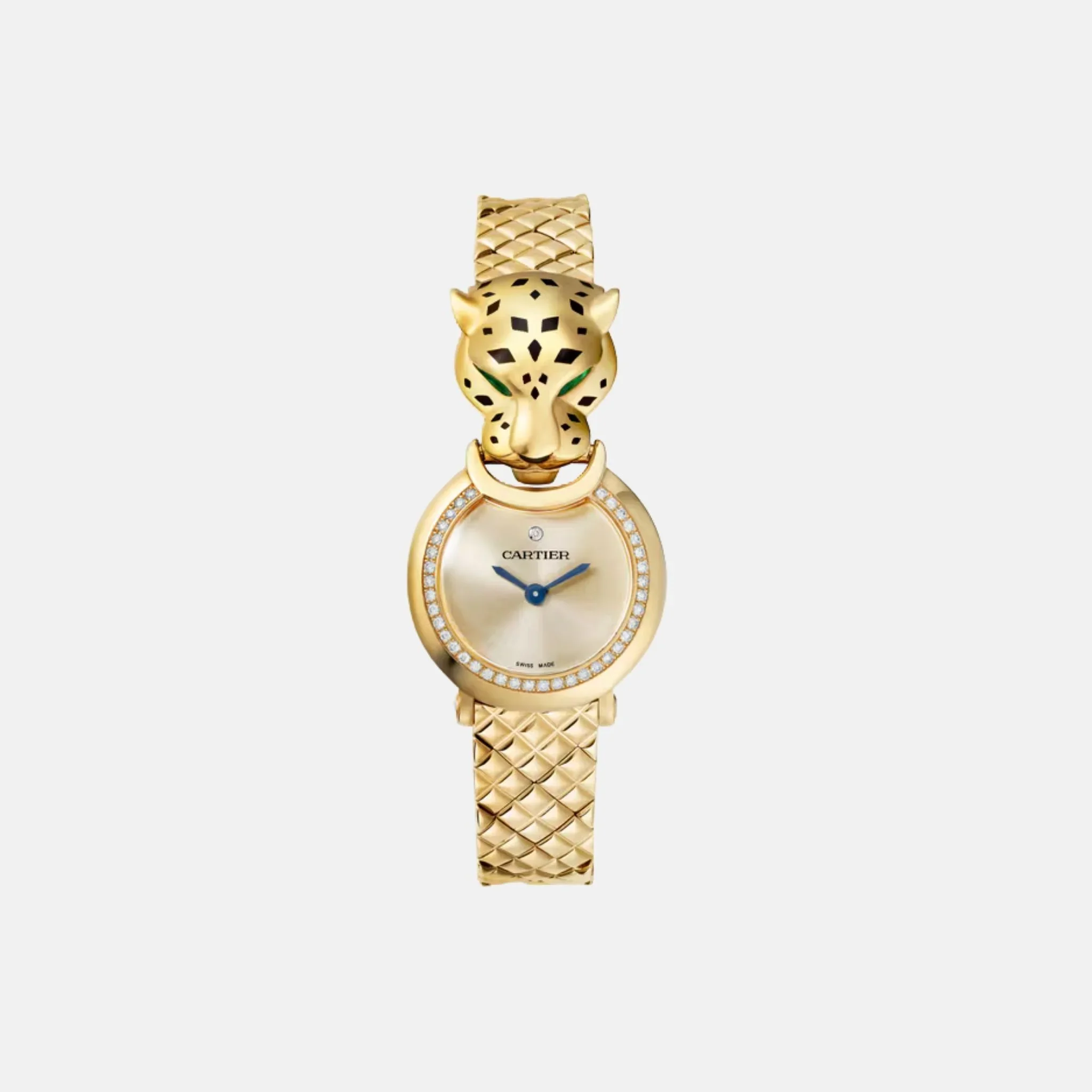 Panthere Yellow Gold Diamond Panther Head HPI01380