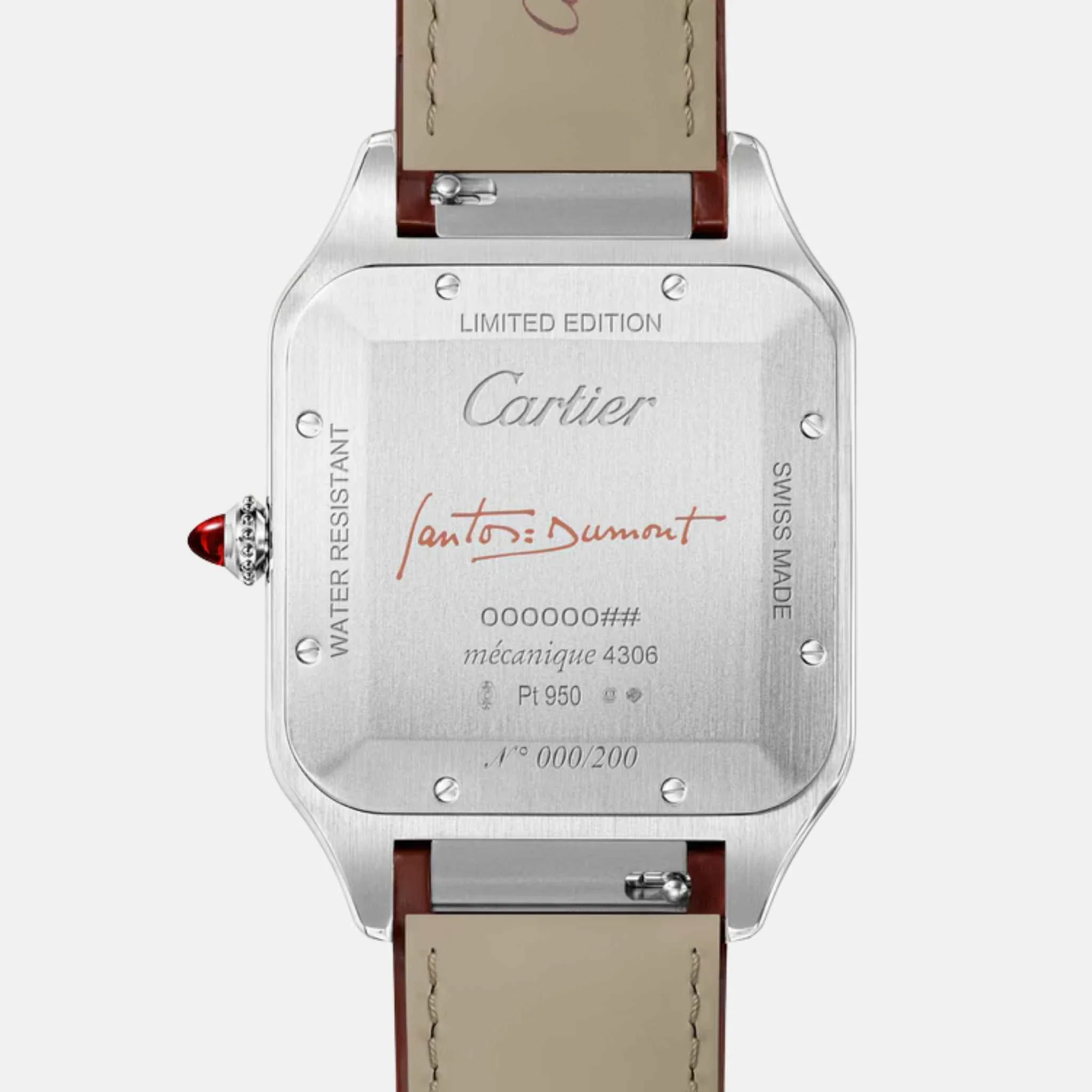 Santos Dumont Extra Large Model Platinum WGSA0113 - Image 2