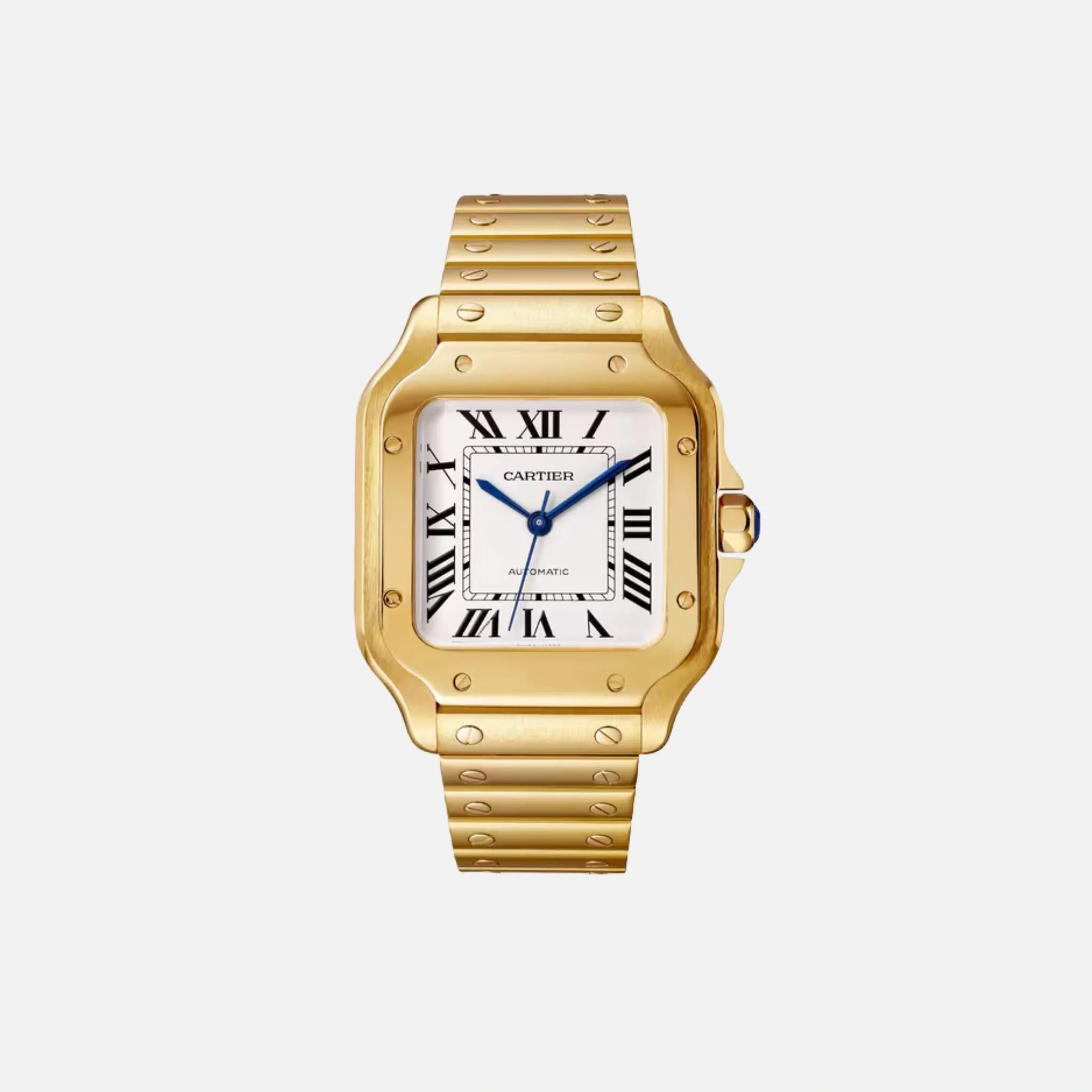 Santos Medium Model 18K Yellow Gold Automatic WGSA0030