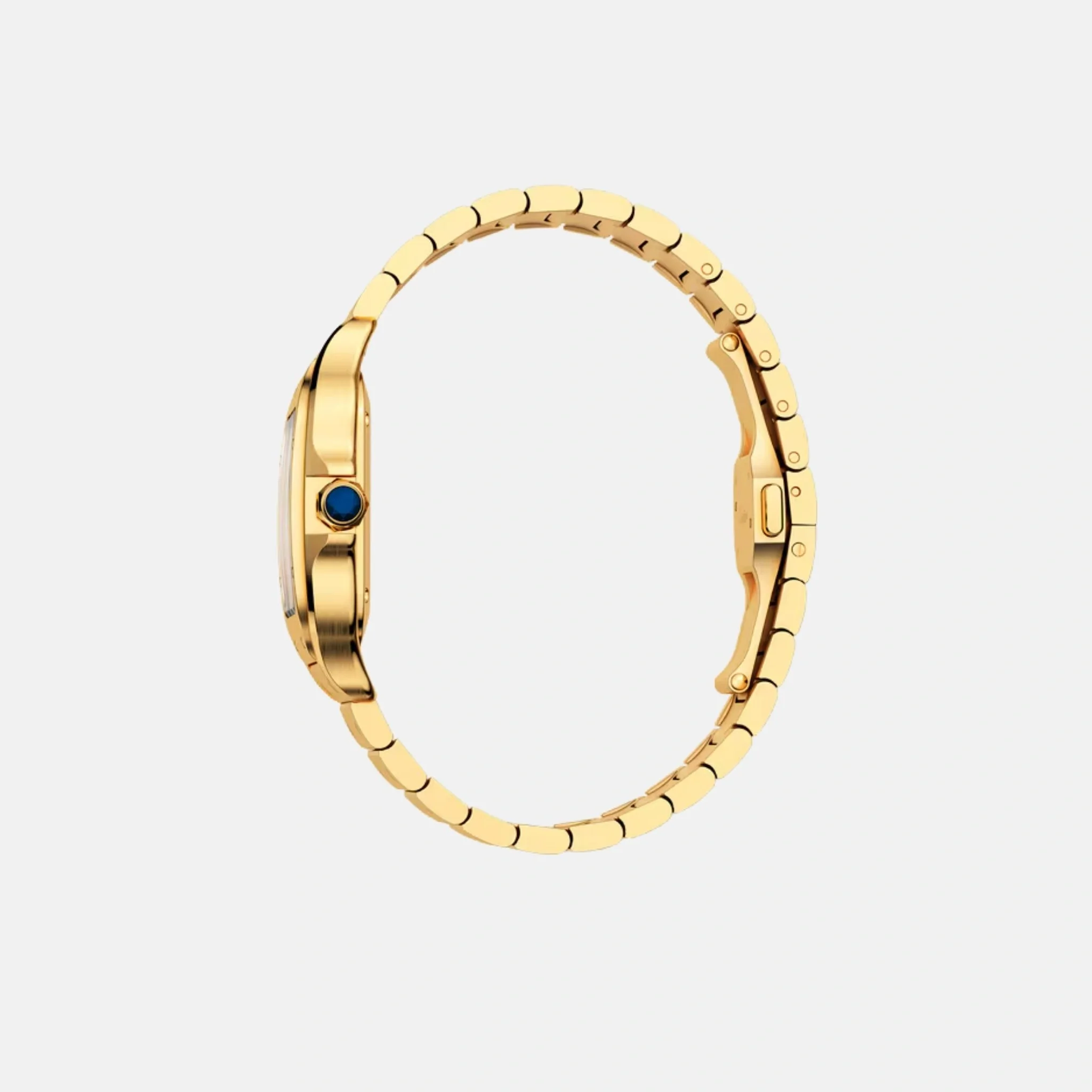 Santos Medium Model 18K Yellow Gold Automatic WGSA0030 - Image 2