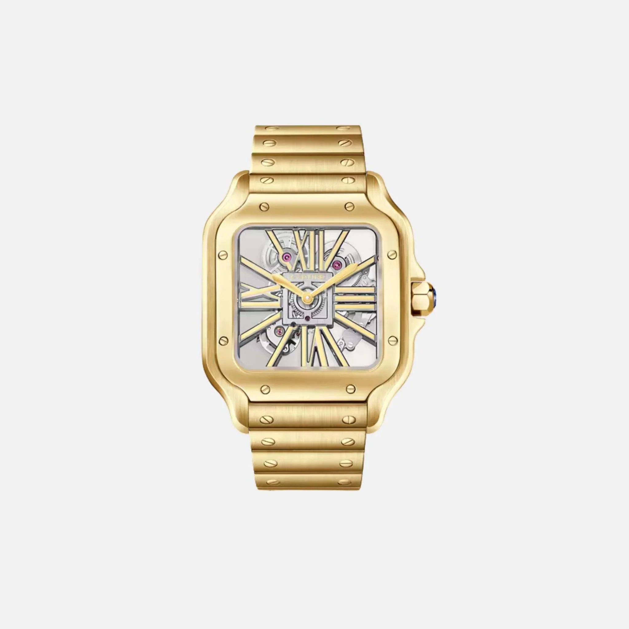 Santos Skeleton Large Model Yellow Gold WHSA0042