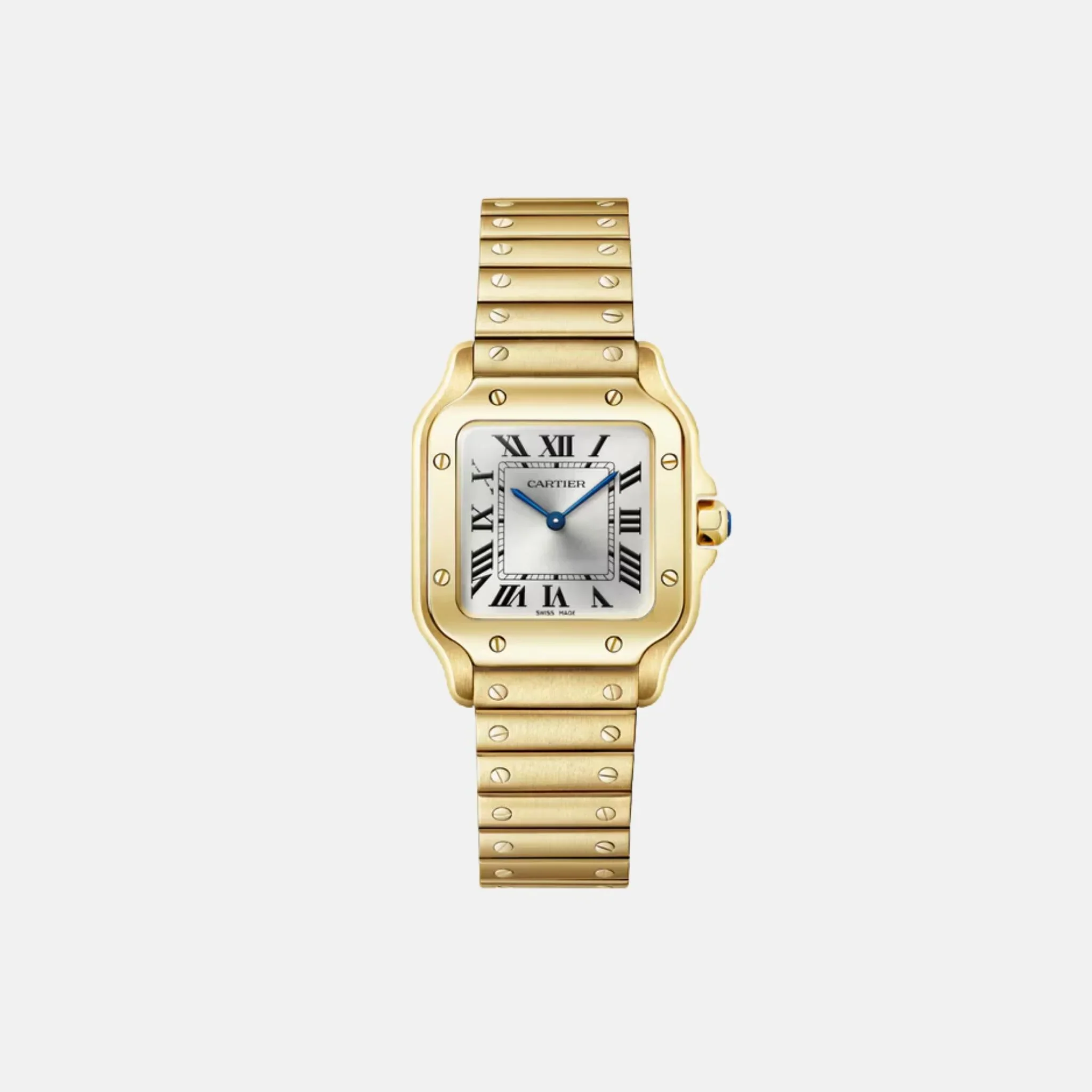 Santos Small Model 18K Yellow Gold Quartz WGSA0107