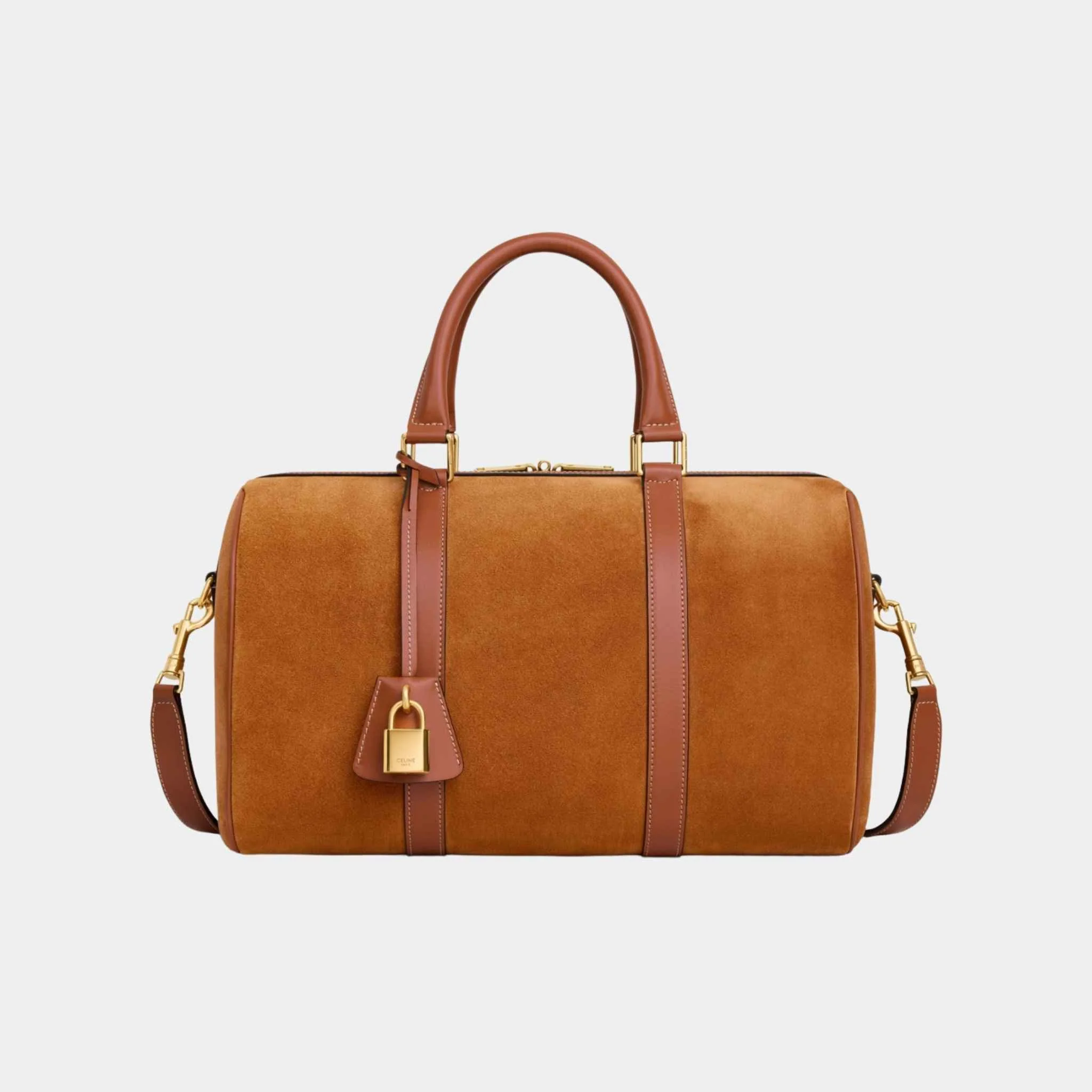 Boston In Suede Calfskin Handbag - Image 4