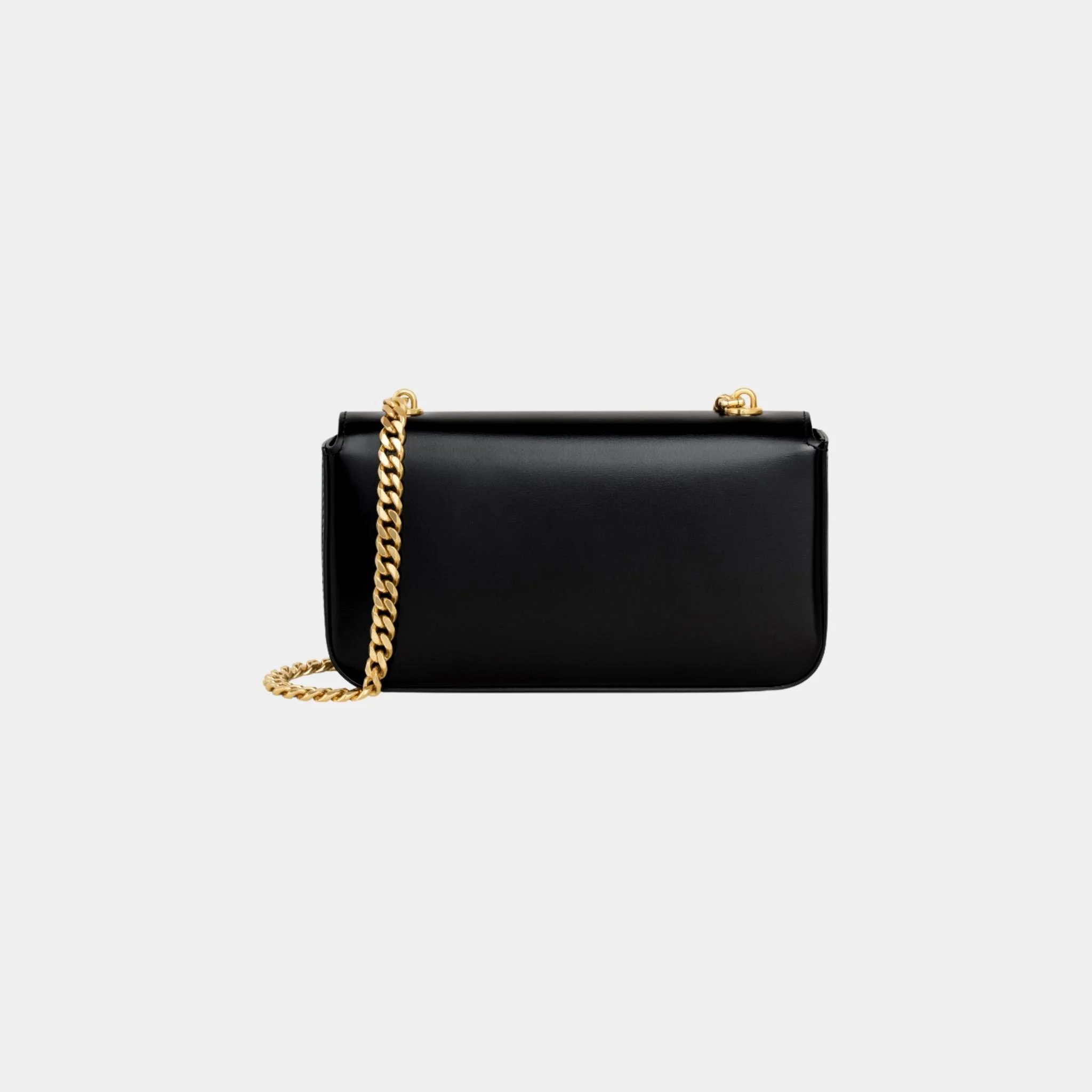 Chain Shoulder Bag Claude In Shiny Calfskin Handbag - Image 2
