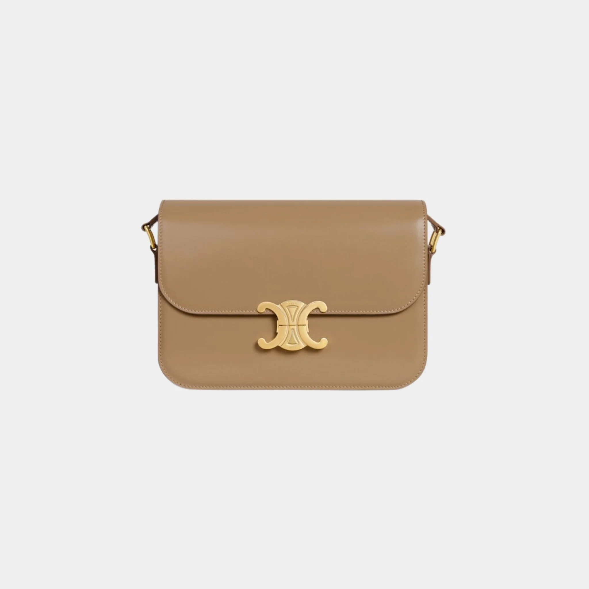 Classique Triomphe Bag In Shiny Calfskin Handbag - Image 5