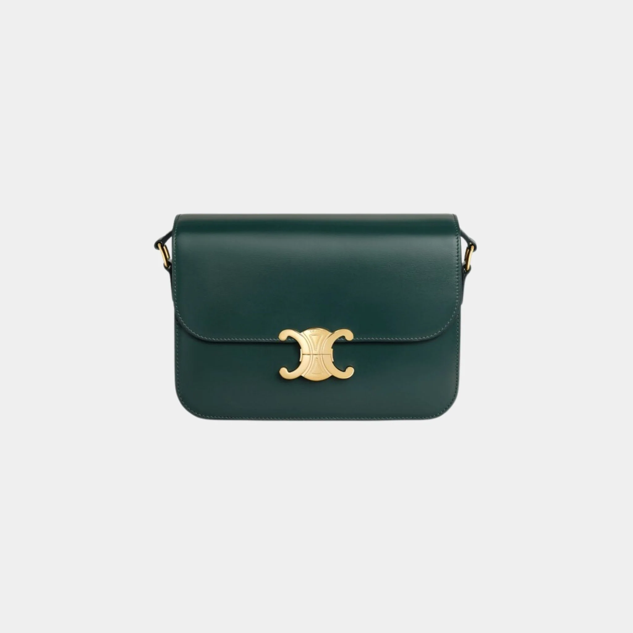 Classique Triomphe Bag In Shiny Calfskin Handbag - Image 7