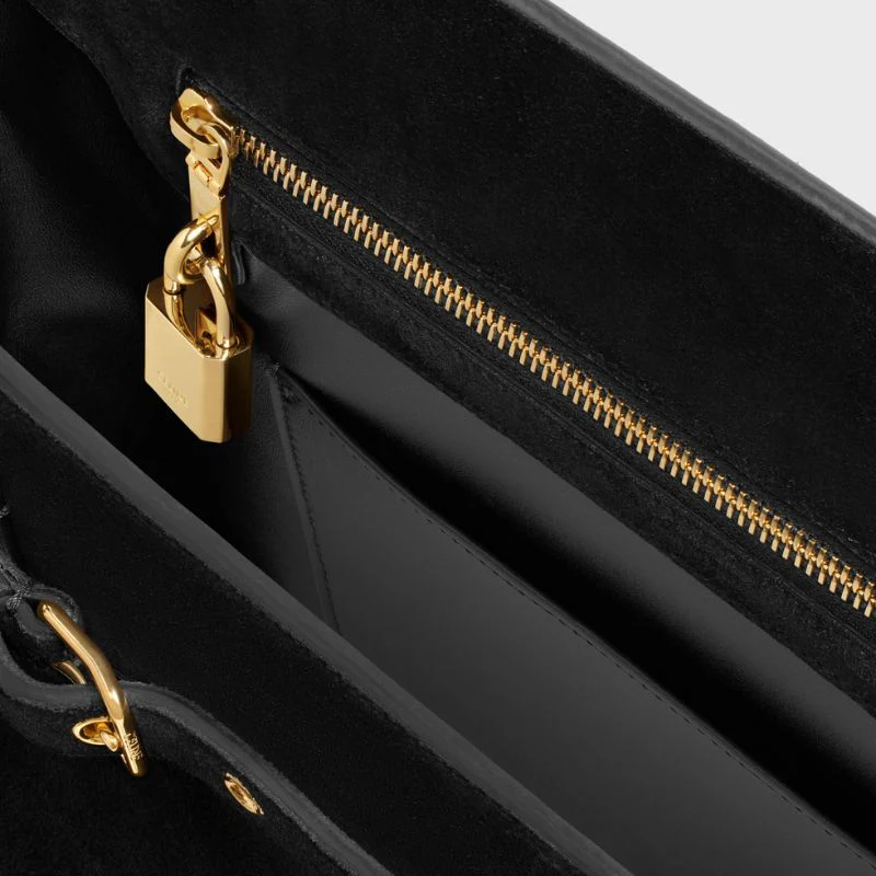 Conti Bag In Suede Calfskin Handbag - Image 4