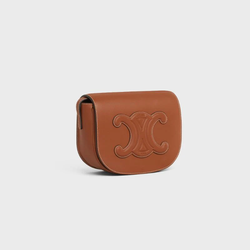 Folco Cuir Triomphe In Smooth Calfskin Handbag - Image 2