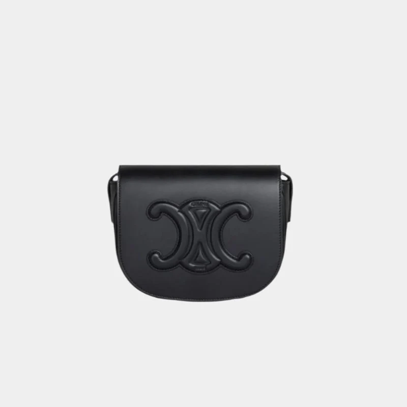 Folco Cuir Triomphe In Smooth Calfskin Handbag - Image 5