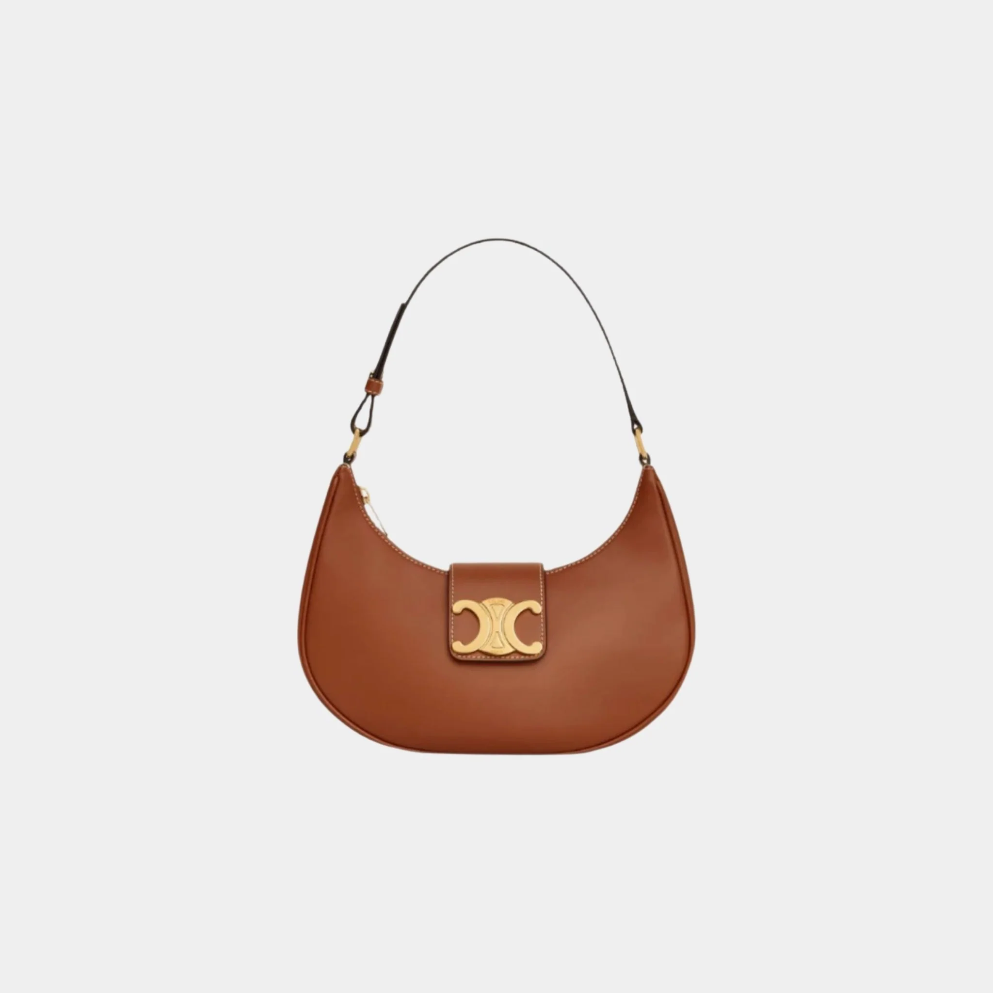 Medium Ava Triomphe Bag In Smooth Calfskin Handbag - Image 4