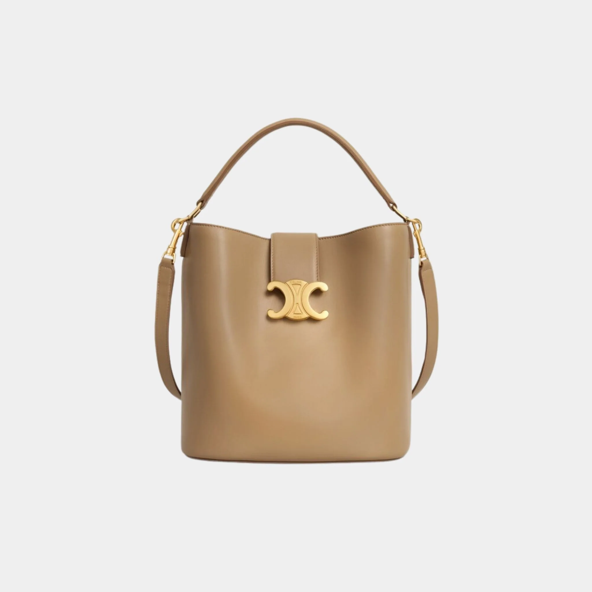 Medium Bucket Louise in Smooth Calfskin - Image 7