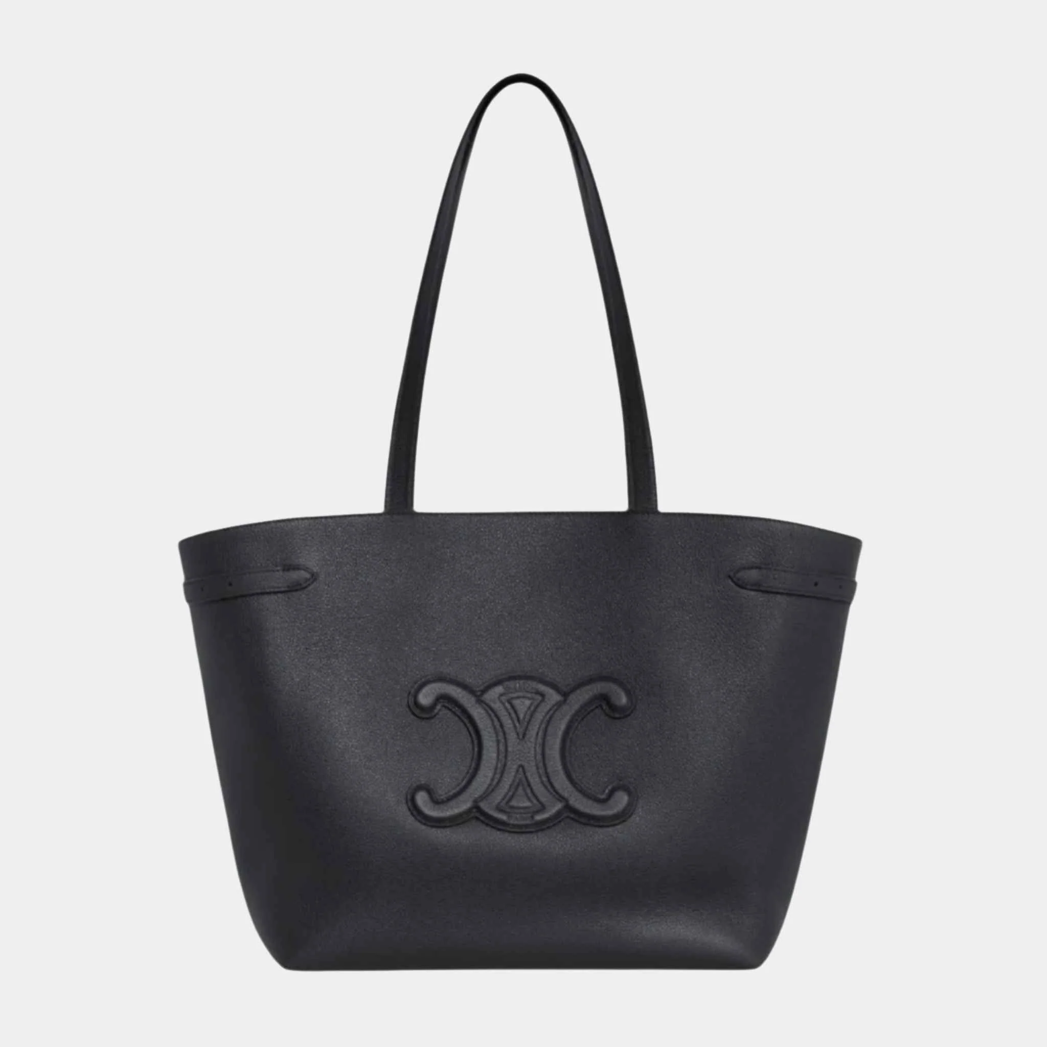 Medium Cabas Anais Cuir Triomphe In Grained Calfskin Handbag - Image 3
