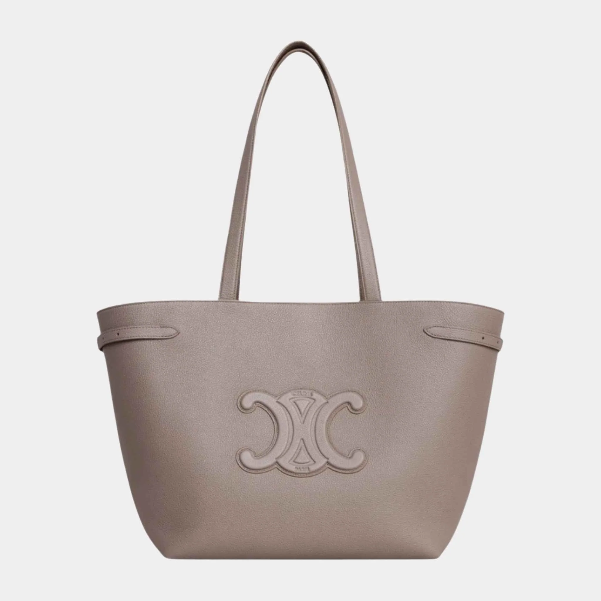 Medium Cabas Anais Cuir Triomphe In Grained Calfskin Handbag - Image 4