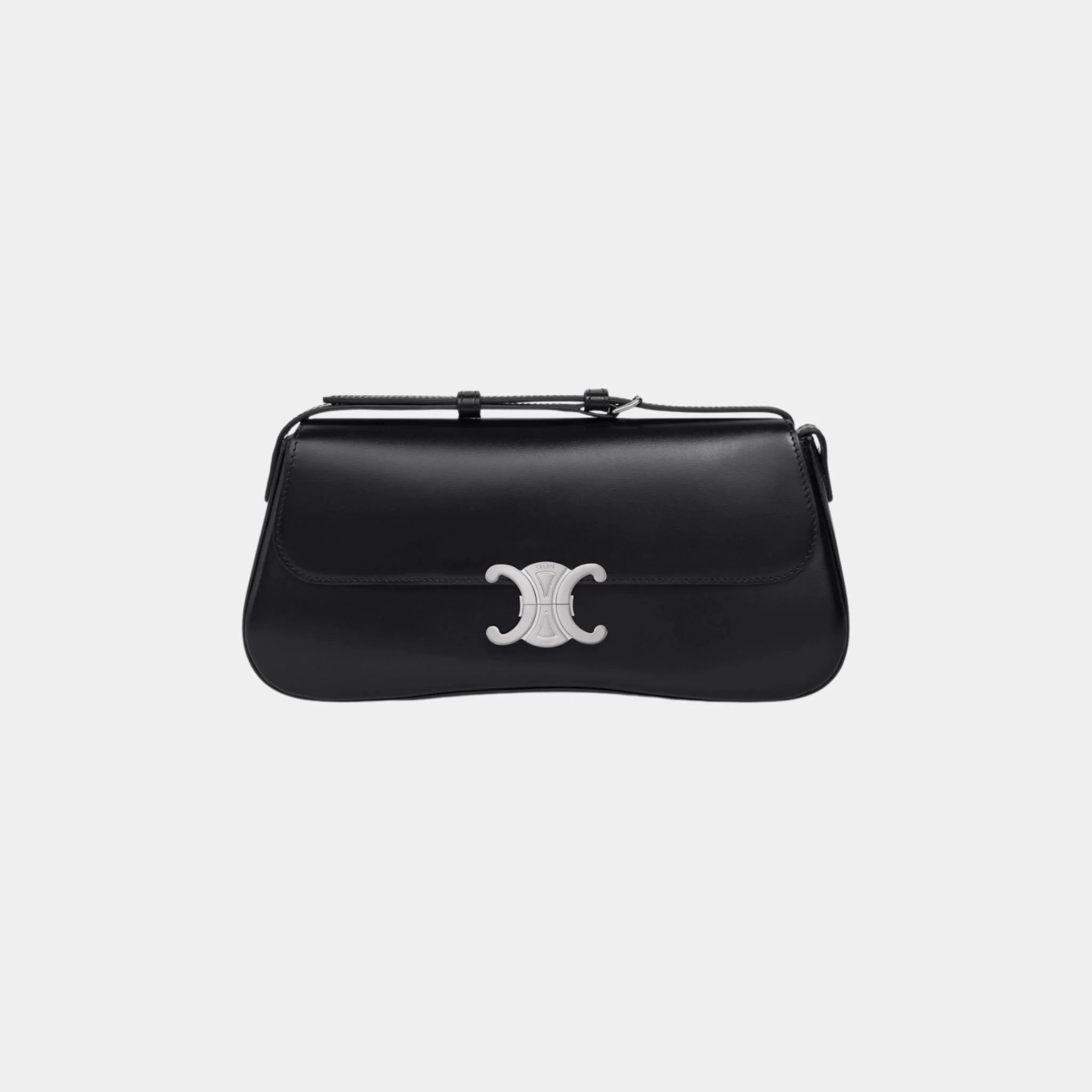 Medium Lola Bag In Shiny Calfskin Handbag - Image 5