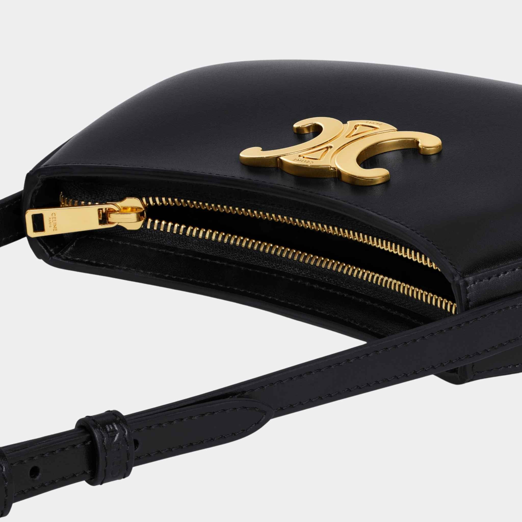 Medium Tilly Bag In Shiny Calfskin Handbag - Image 3