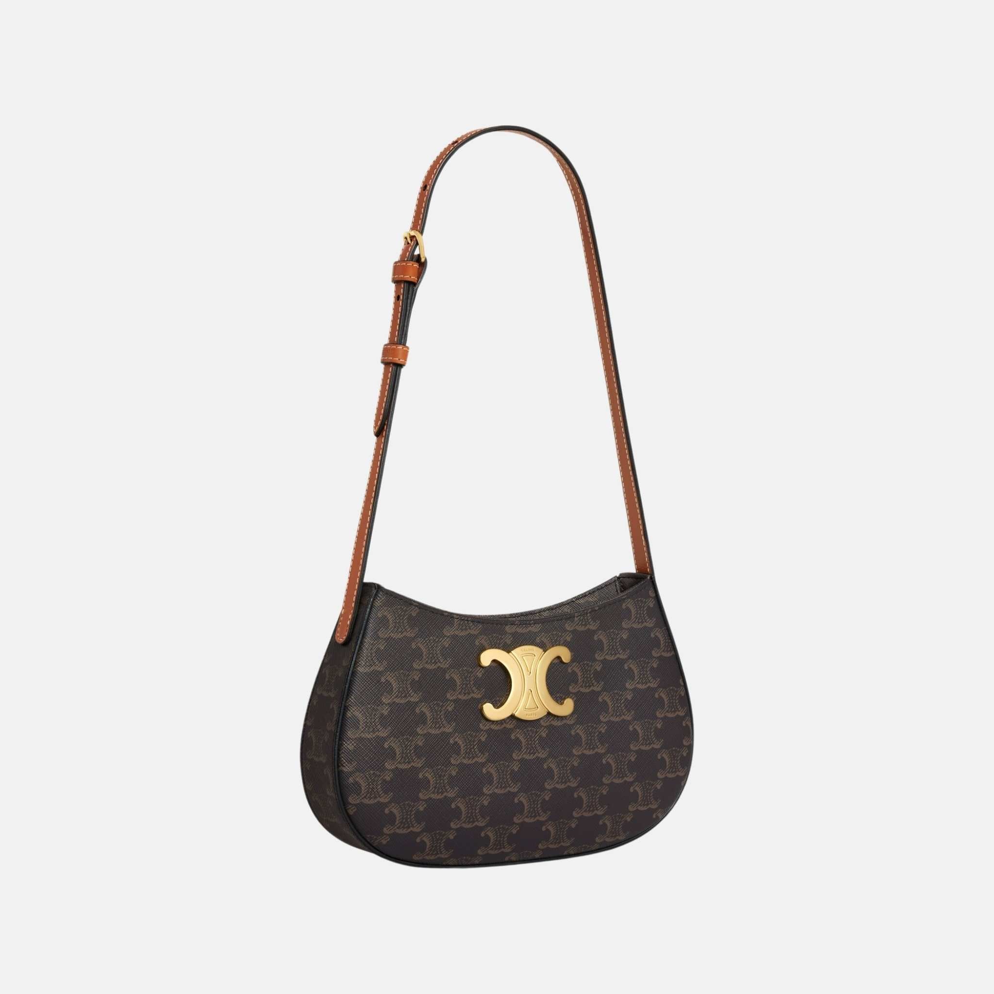 Medium Tilly Bag In Triomphe Canvas And Calfskin - Image 3