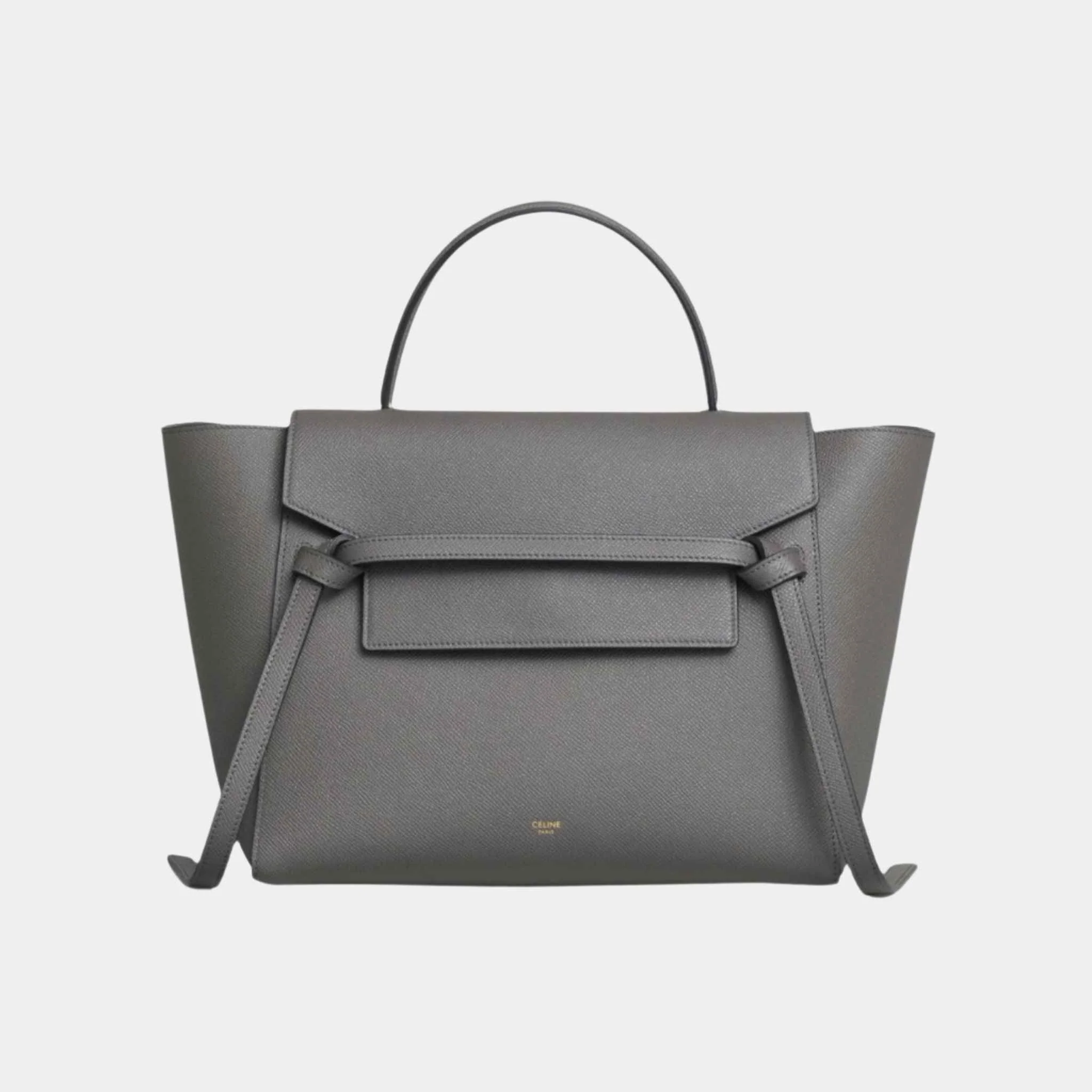 Mini Belt Bag In Grained Calfskin Handbag - Image 3