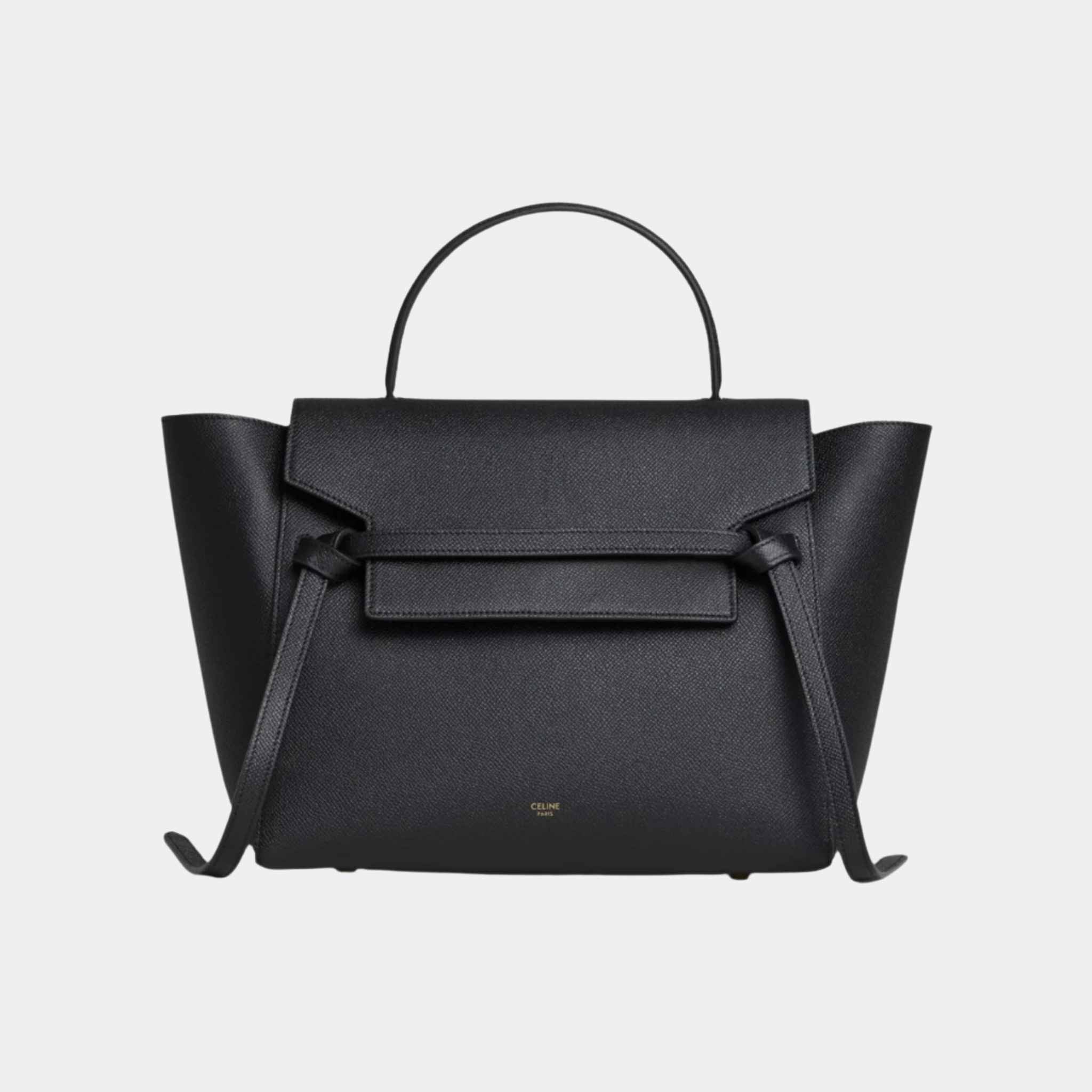 Mini Belt Bag In Grained Calfskin Handbag - Image 4