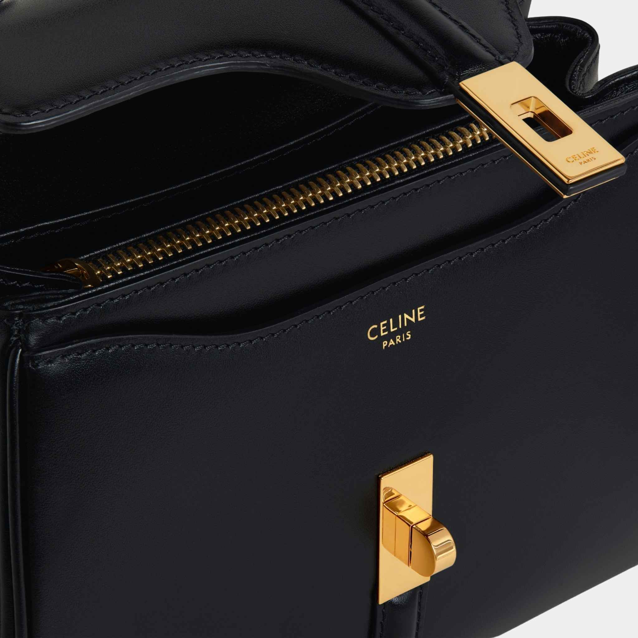 Mini 16 In Satinated Calfskin Handbag - Image 3