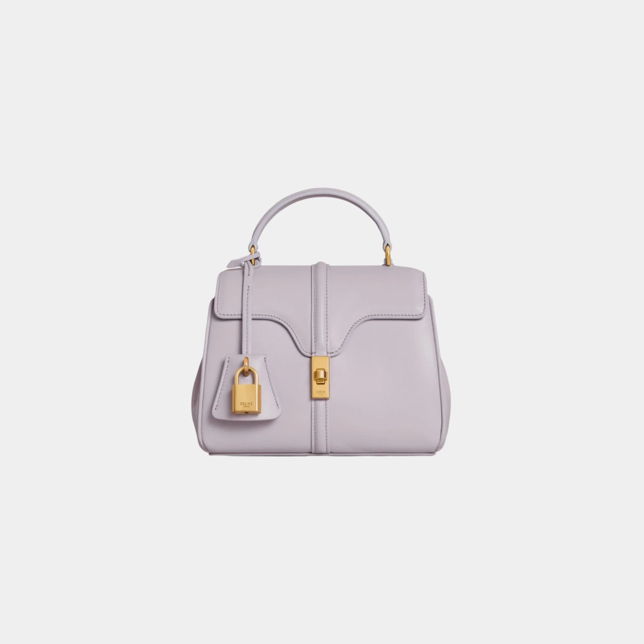 Mini 16 In Satinated Calfskin Handbag - Image 4