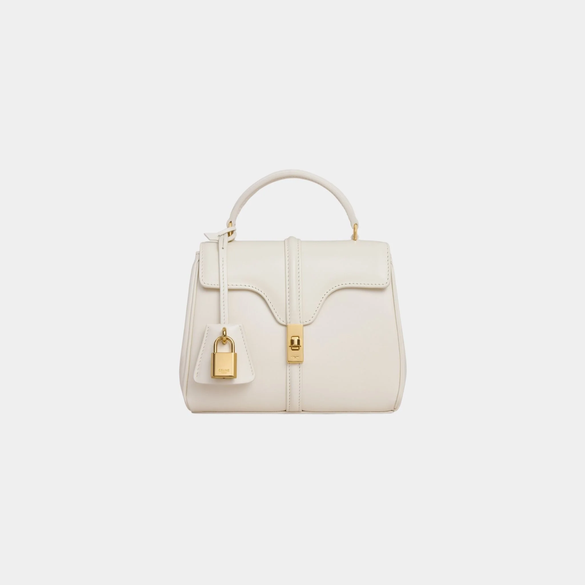 Mini 16 In Satinated Calfskin Handbag - Image 6