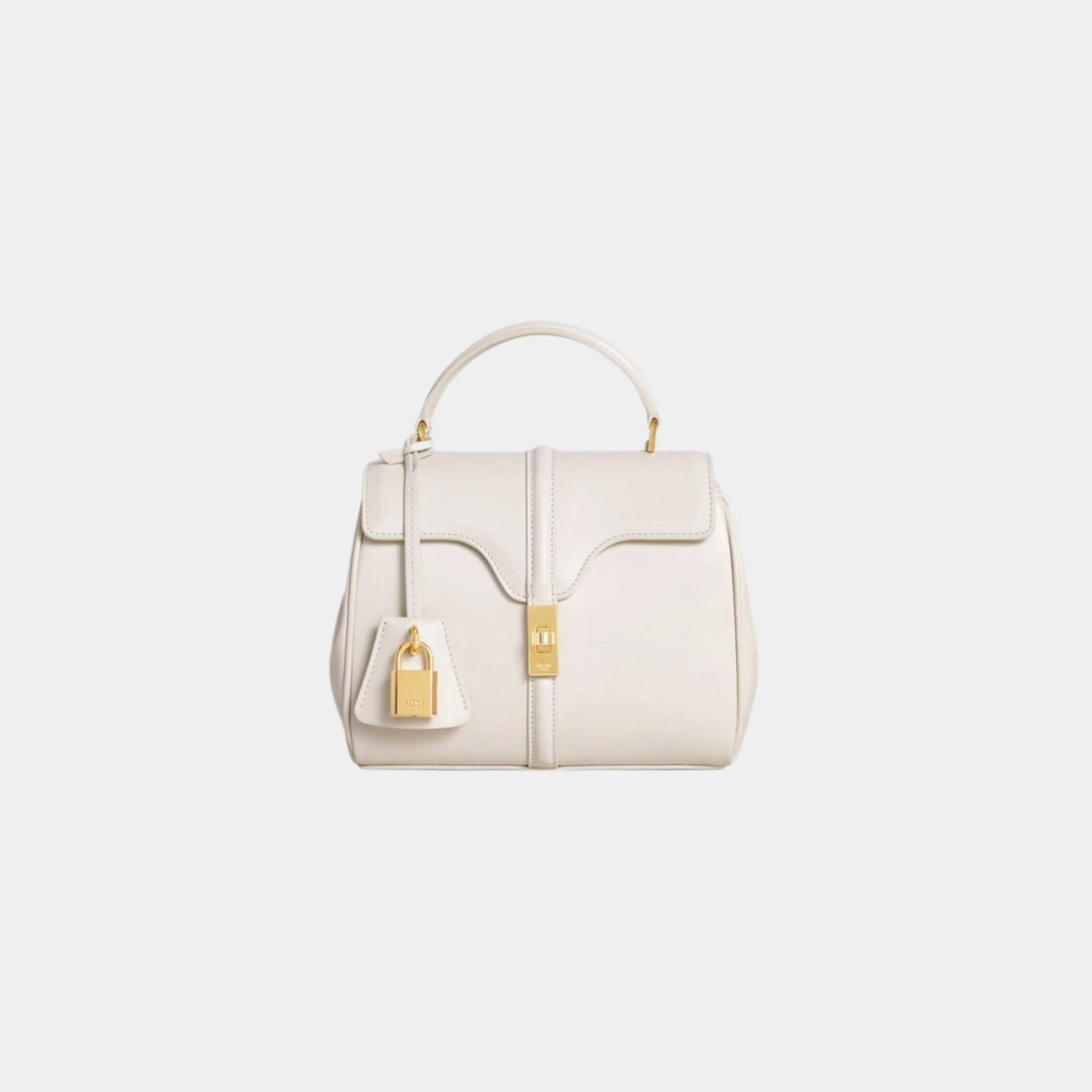 Mini 16 In Satinated Calfskin Handbag - Image 7