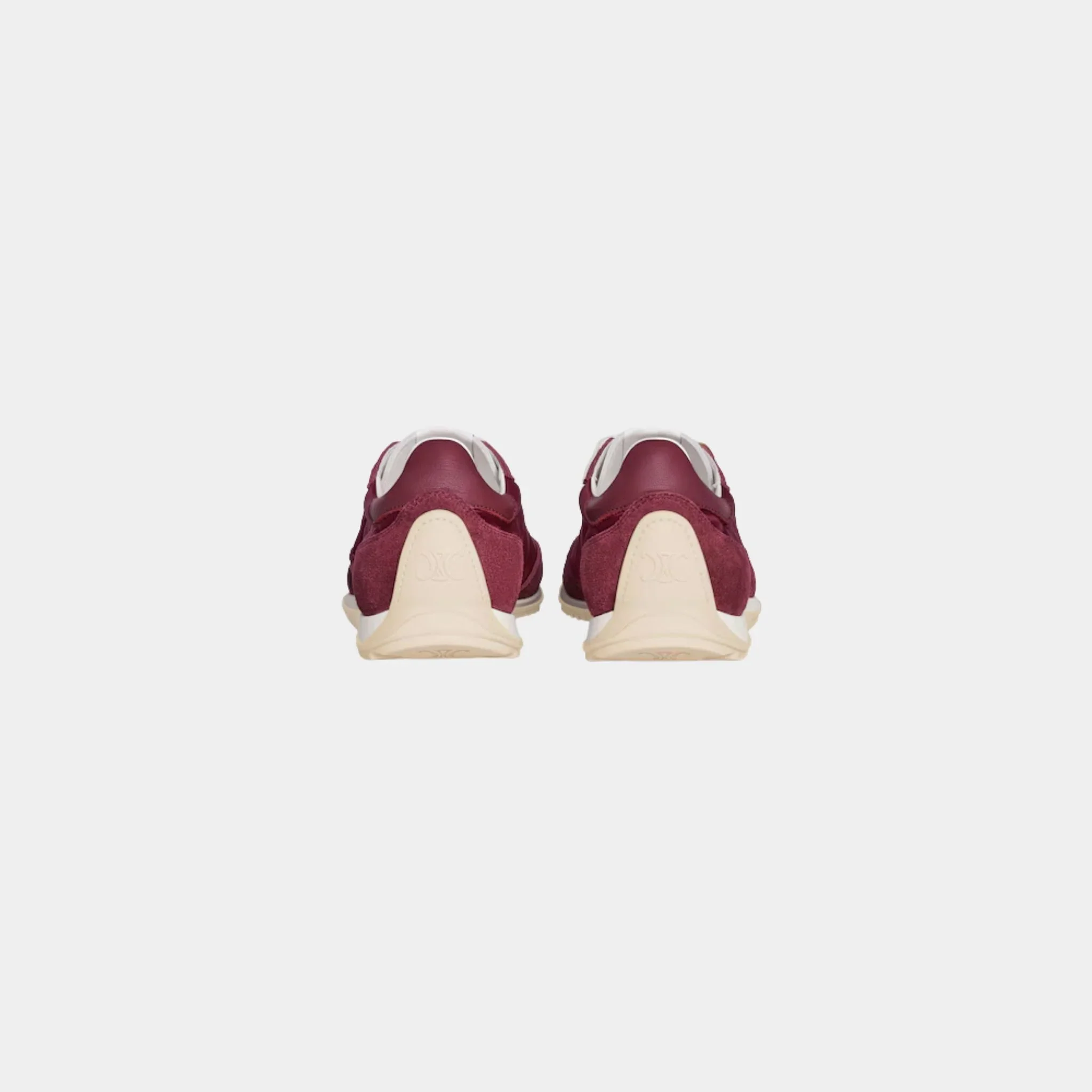 Celine Racer Sneaker With Triomphe in Nylon, Suede & Calfskin - Image 6