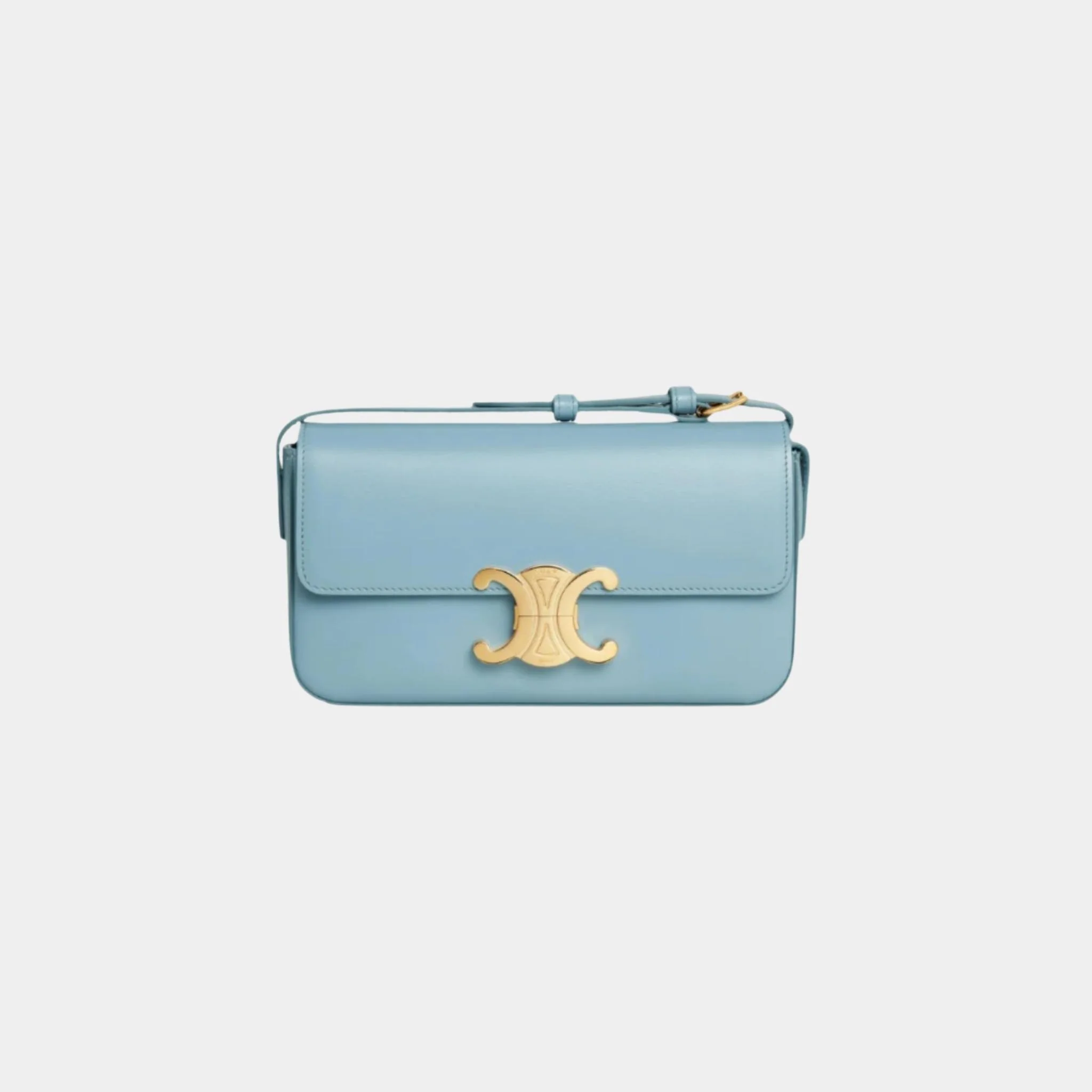 Shoulder Bag Claude In Shiny Calfskin Handbag - Image 5