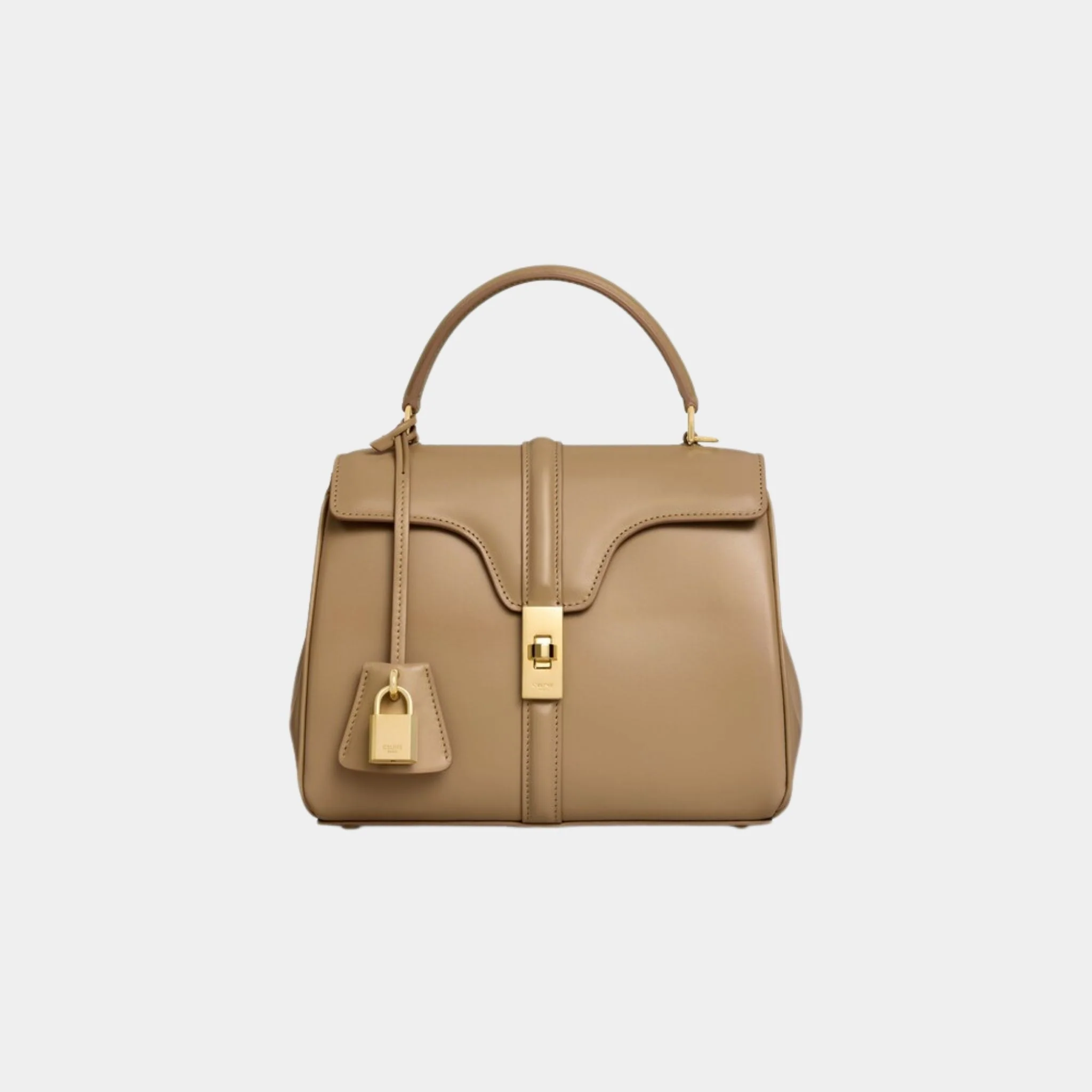 Small 16 Bag In Satinated Calfskin Handbag - Image 13